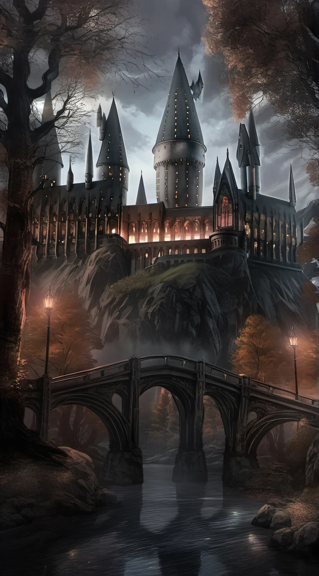 ai character: Hogwarty hogwarts👏 background