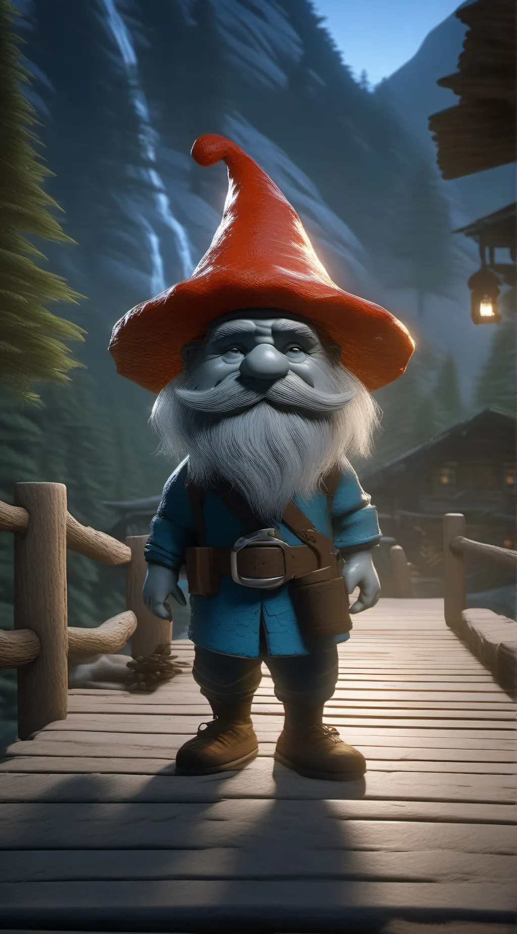 ai character: Gnomito  background