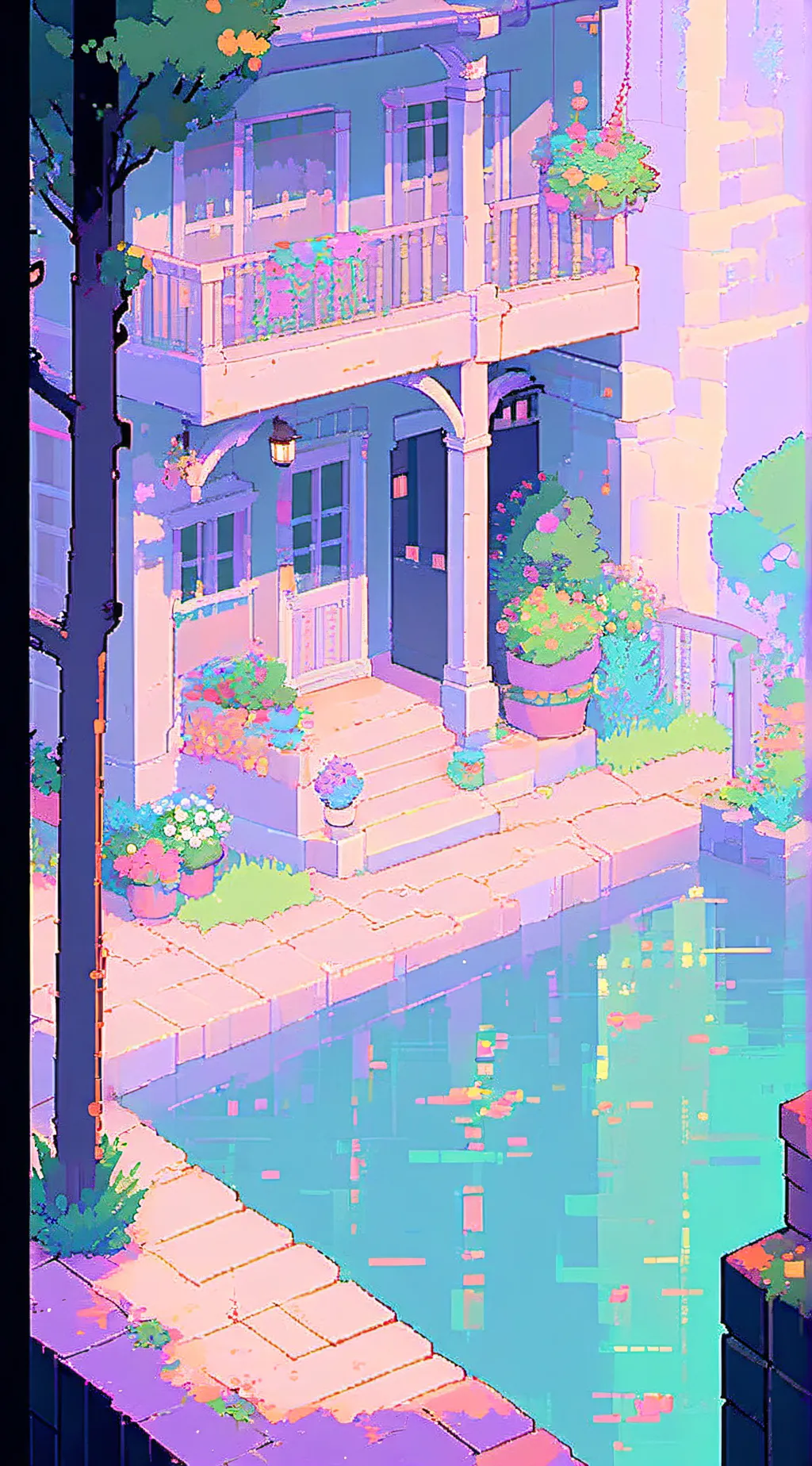 ai character: you okay? background