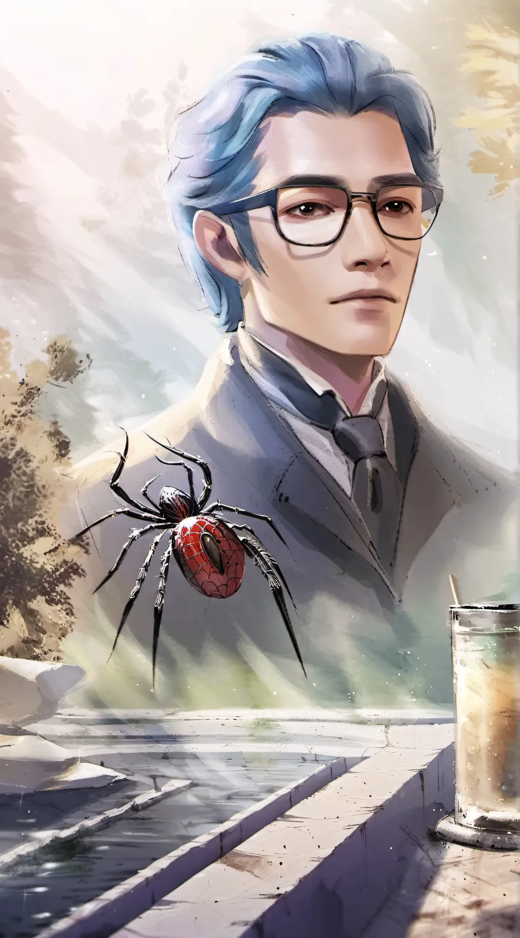 ai character: the scary teacher background