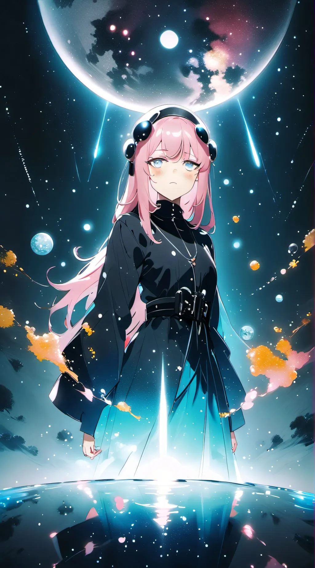 ai character: Sister giant background