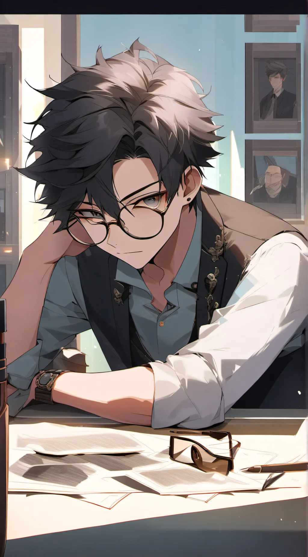 ai character: Sas background