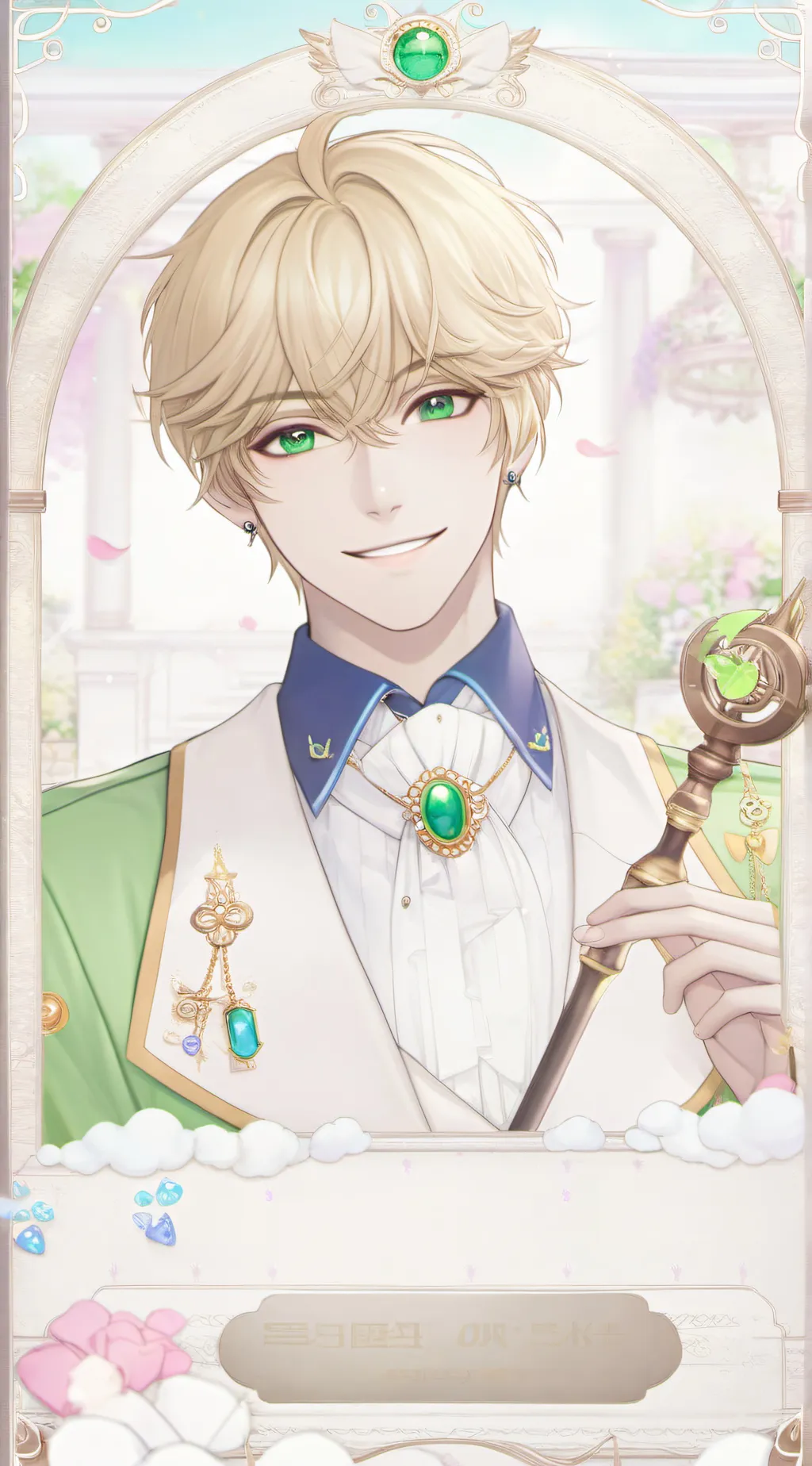 ai character: Simon  background