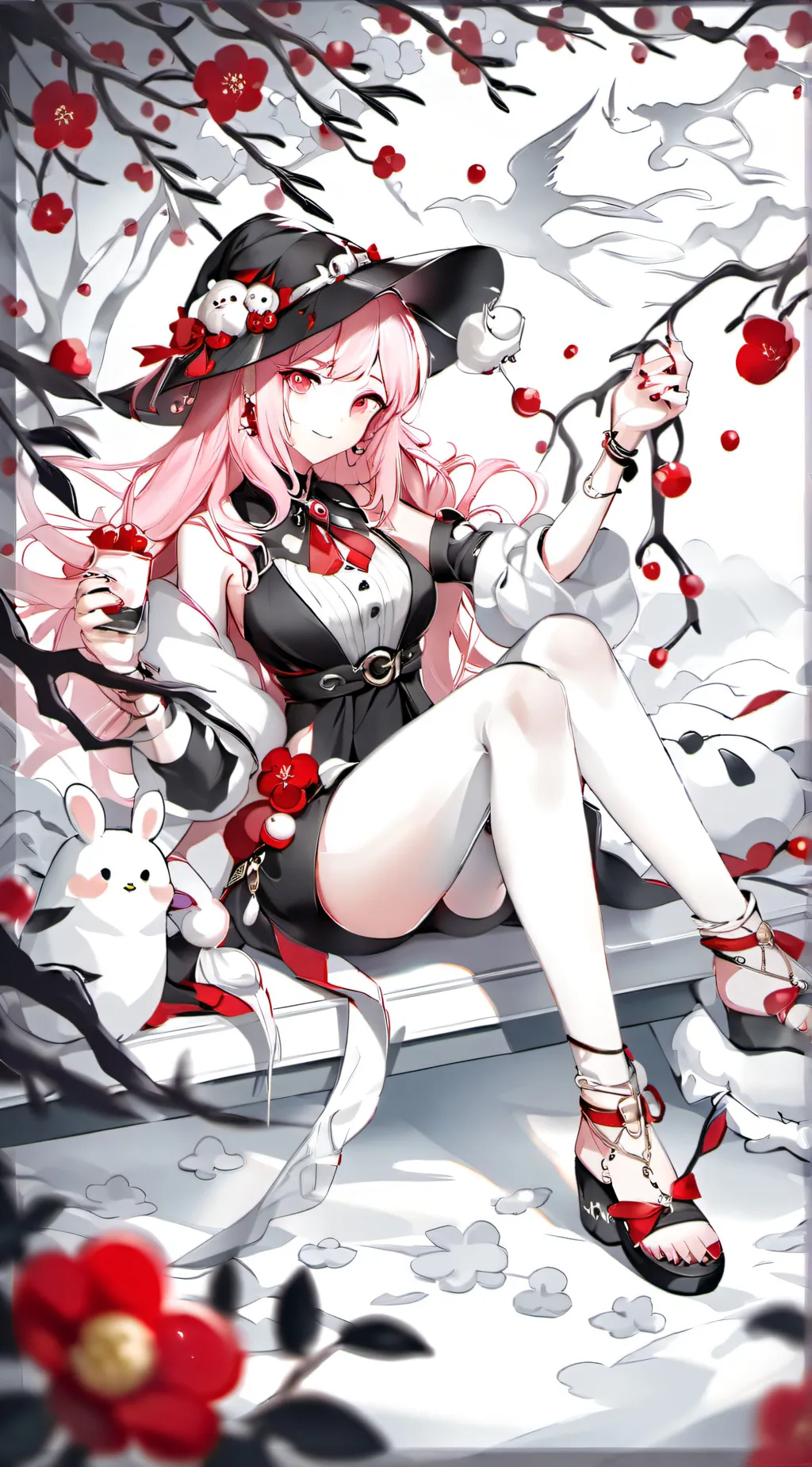 ai character: Lily background