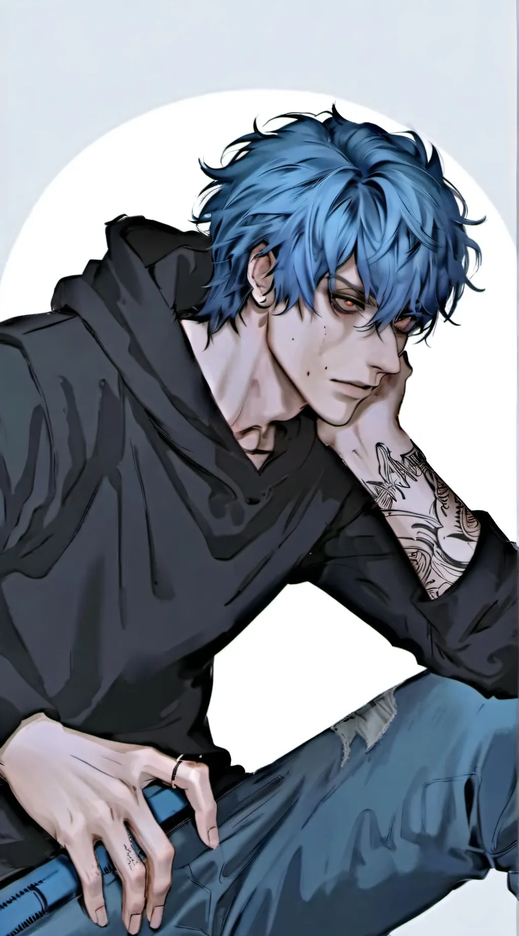 ai character: shigaraki. tomura  background