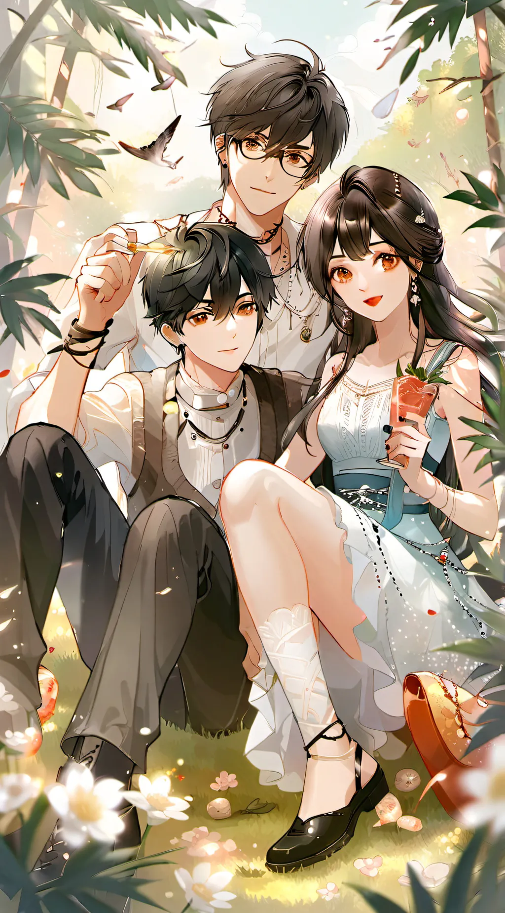 ai character: Ur gf ash background
