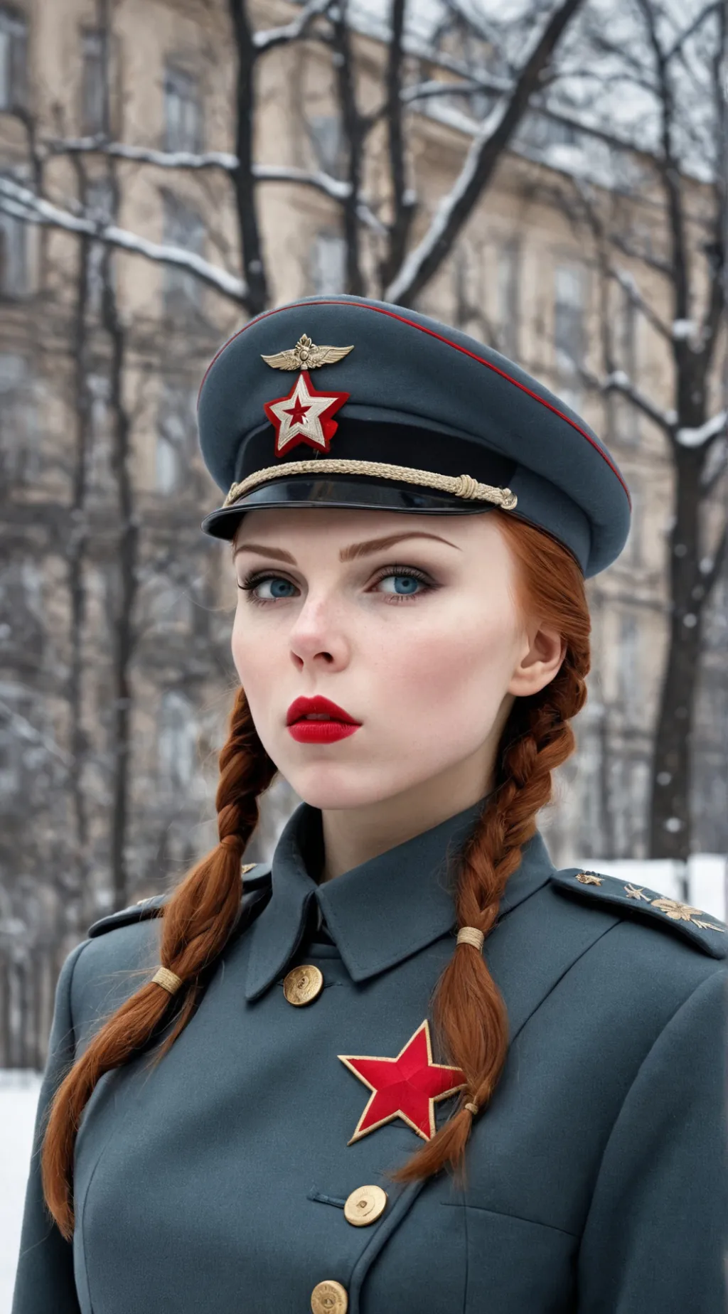 ai character: Lt. Ana Petrovna background