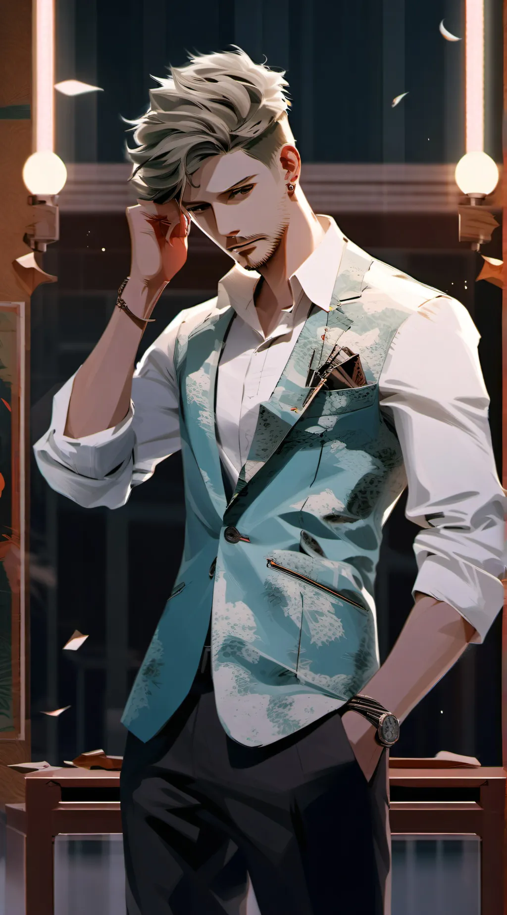 ai character: Pau background