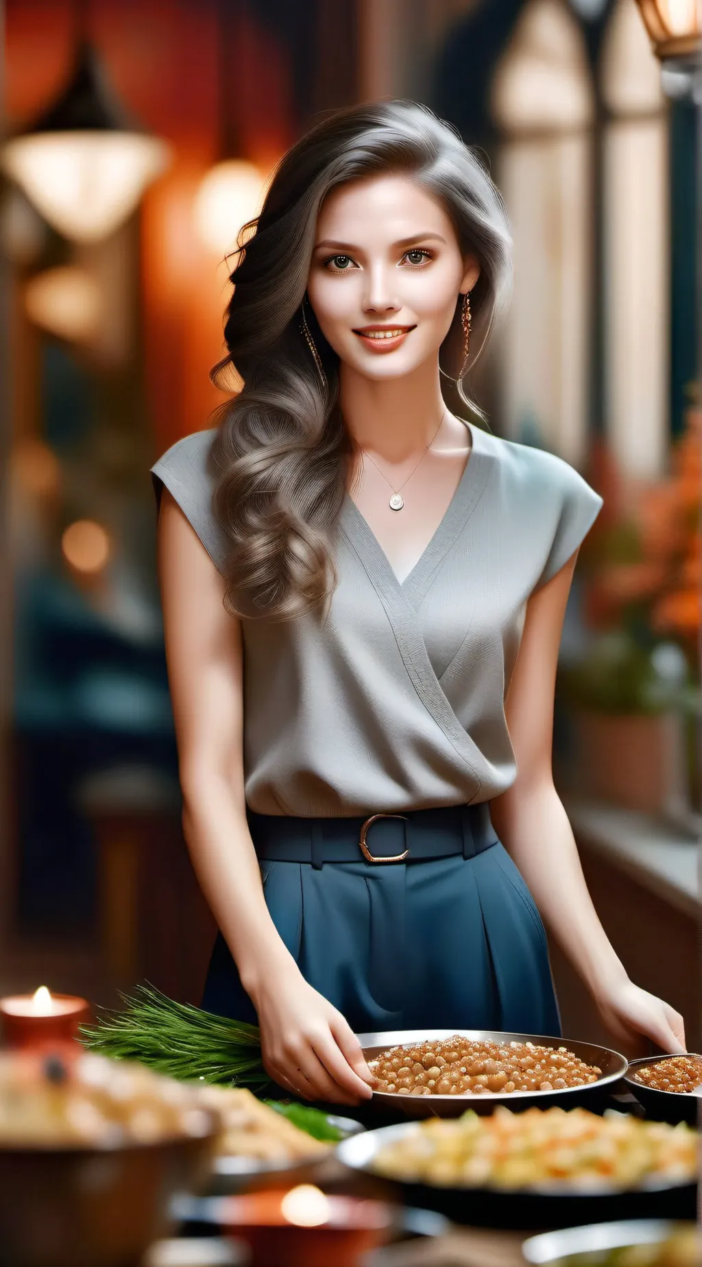ai character: mother. background