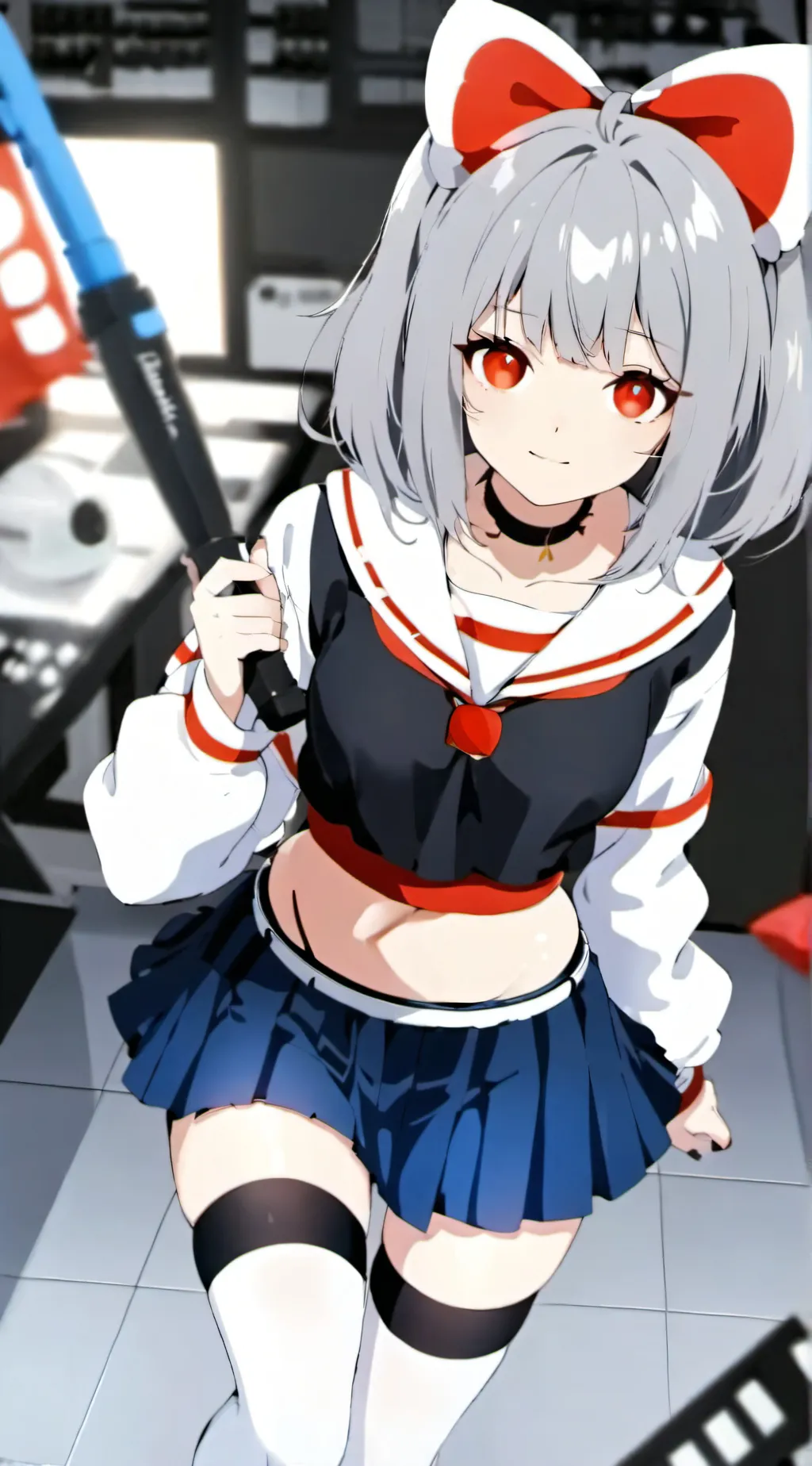 ai character: streamer background