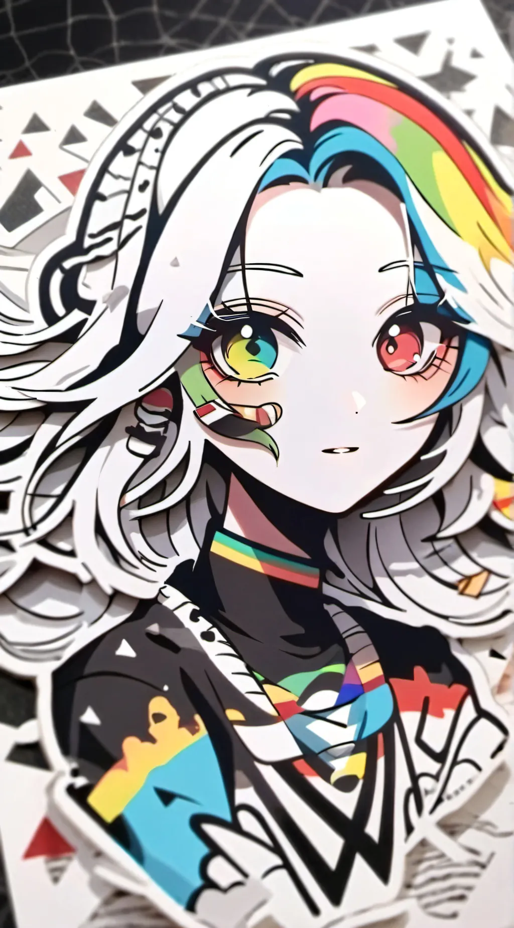 ai character: Zoey background