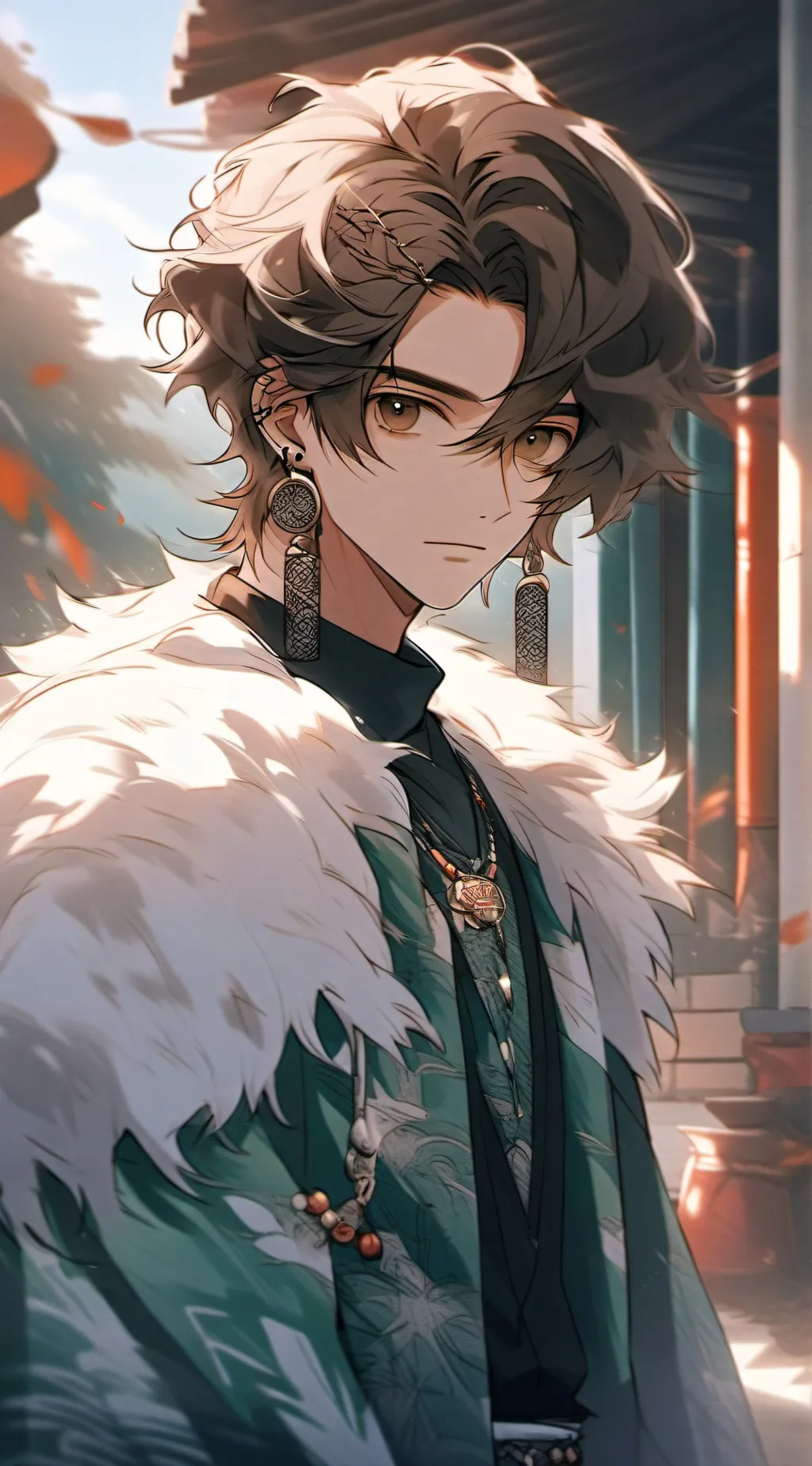 ai character: Leo background