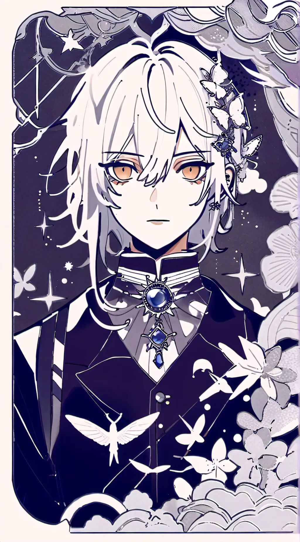 ai character: RUN AWAY😨 background