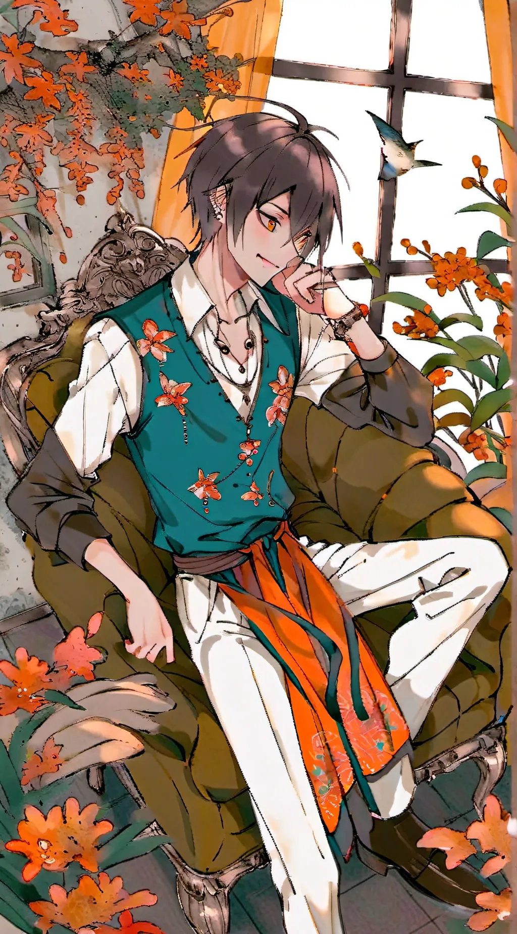 ai character: Юмин background