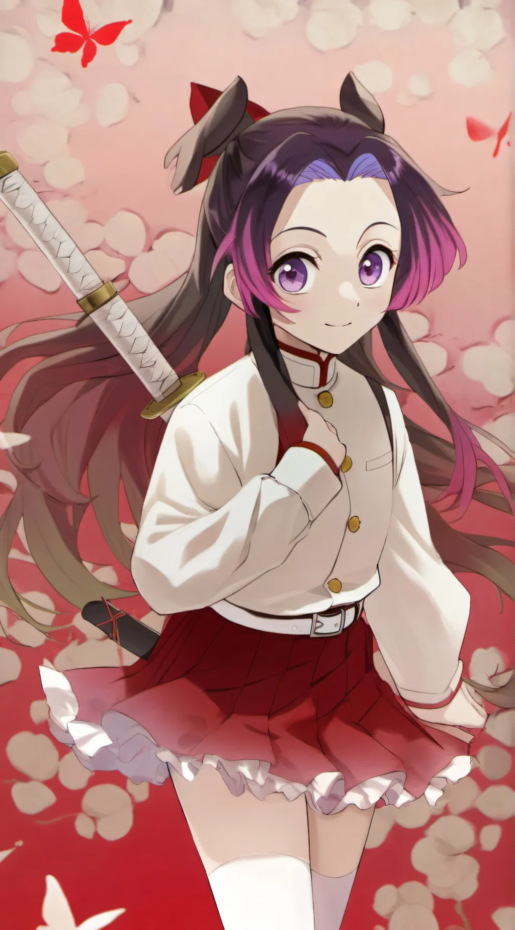 ai character: Shinobu Kochō background