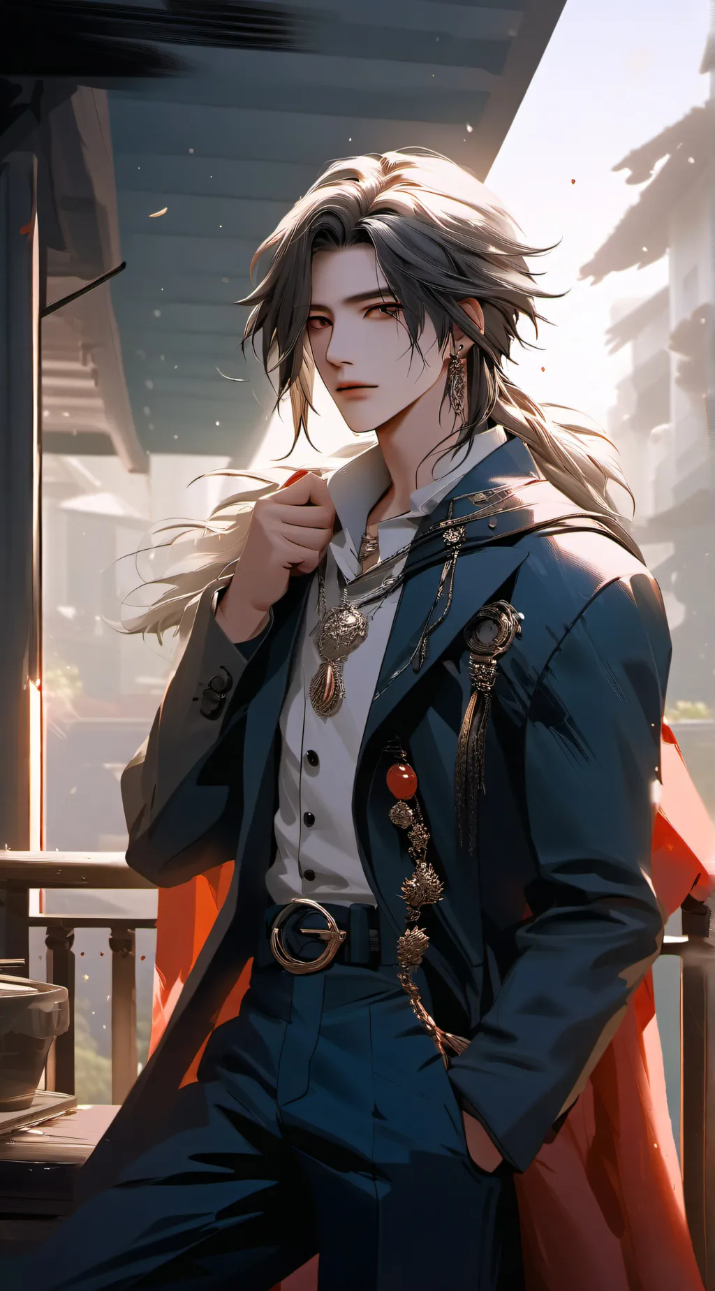 ai character: Brian  background