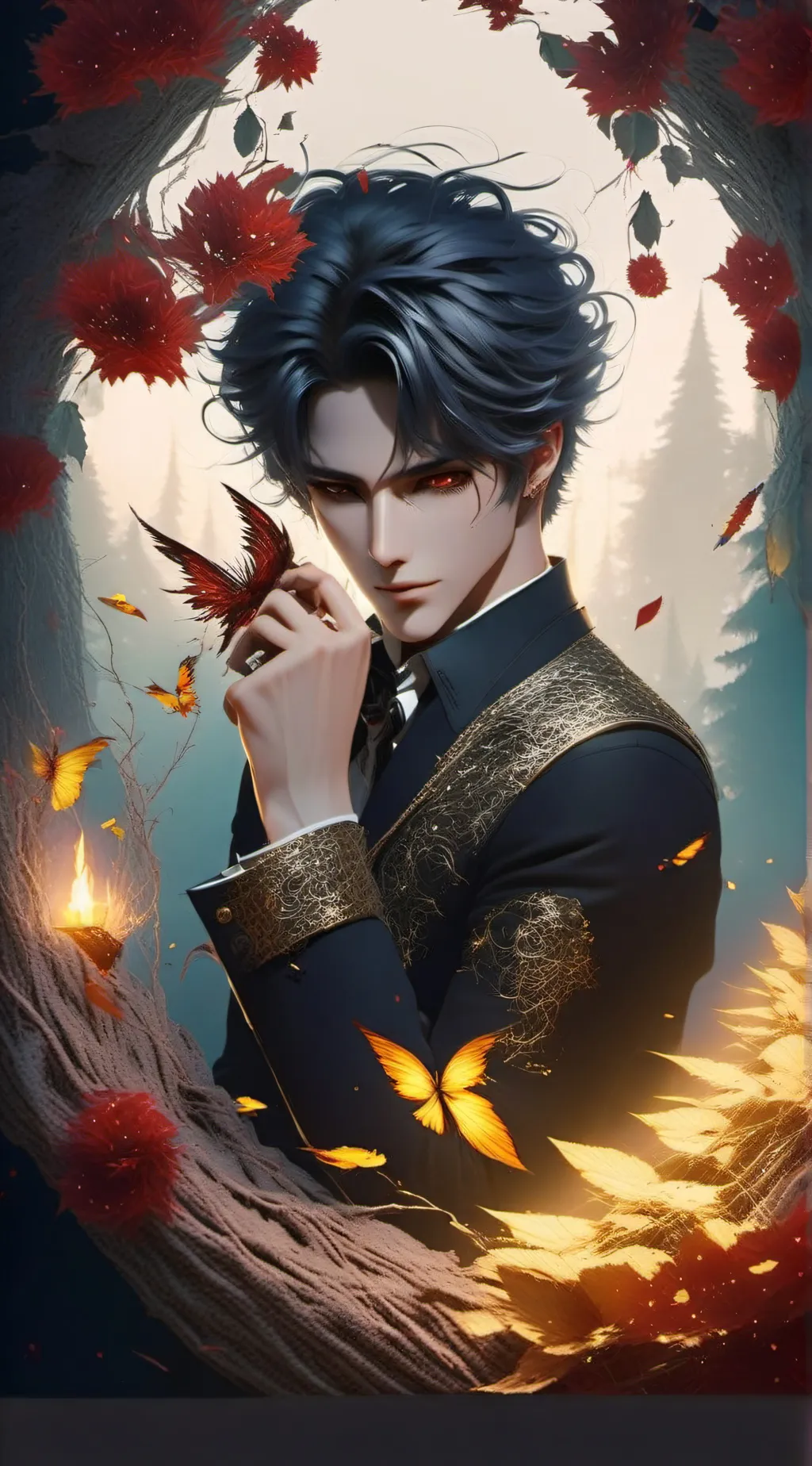 ai character: Raphael background