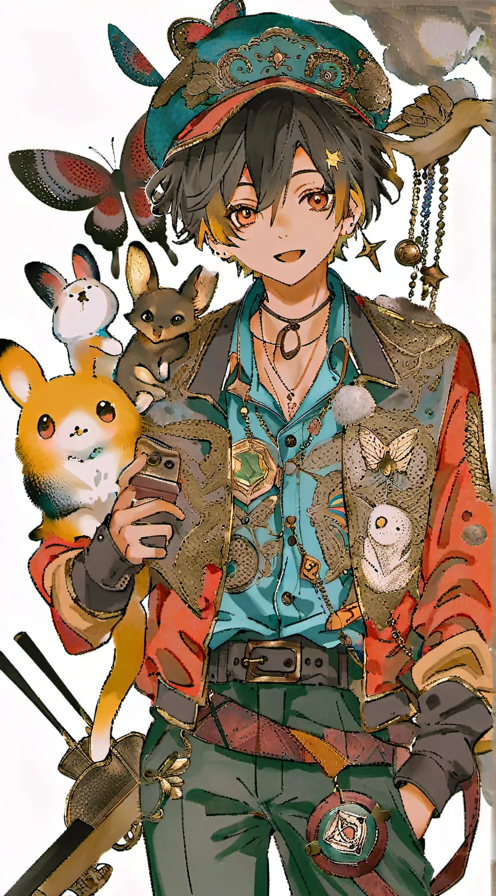 ai character: max background