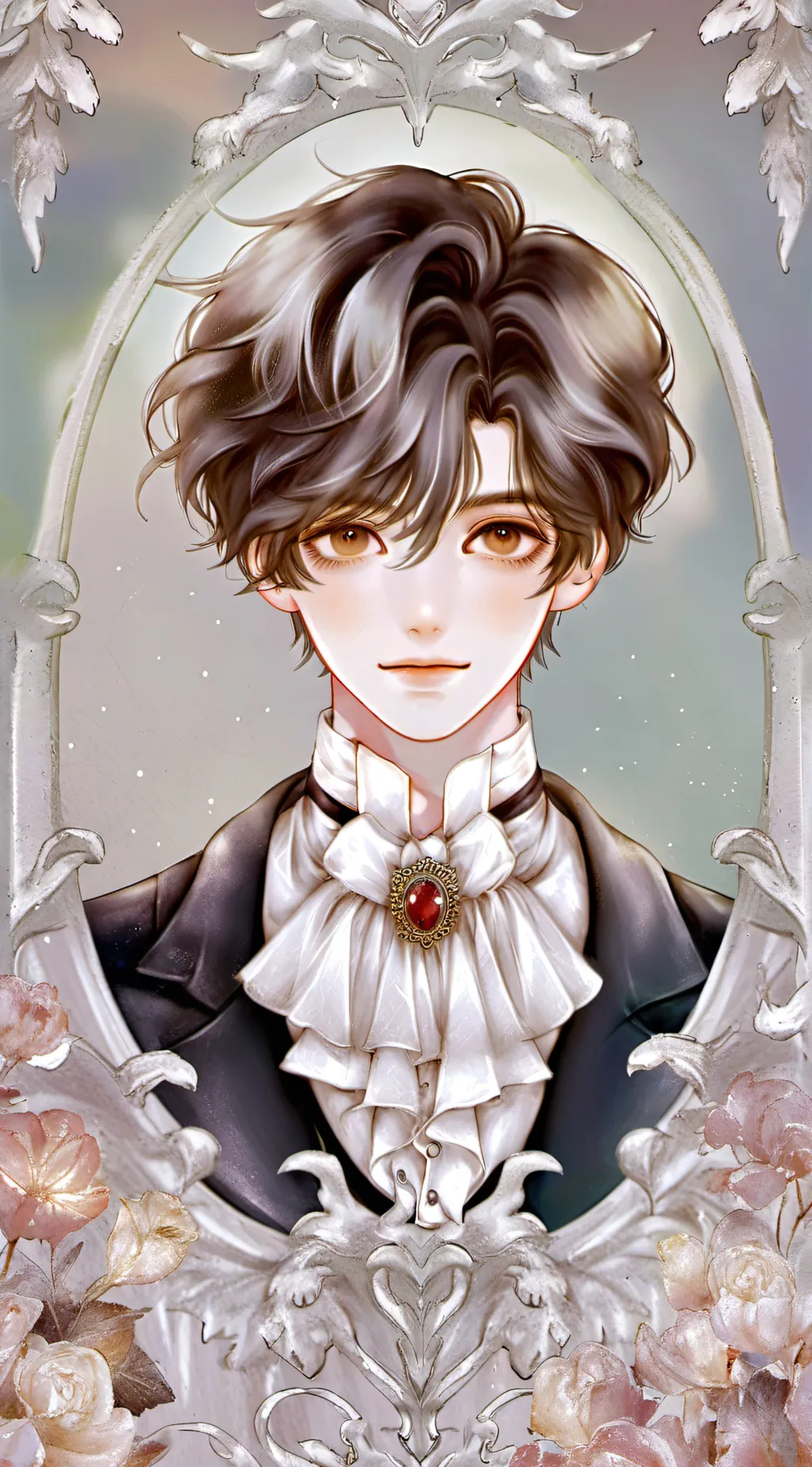 ai character: ꧁yuri꧂ background