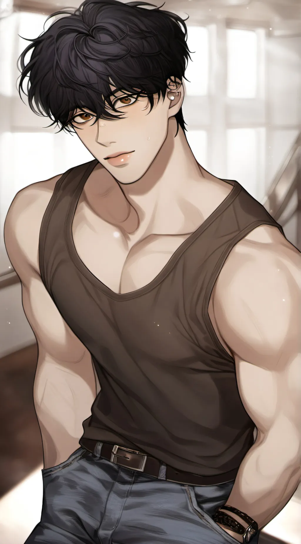 ai character: Theo background