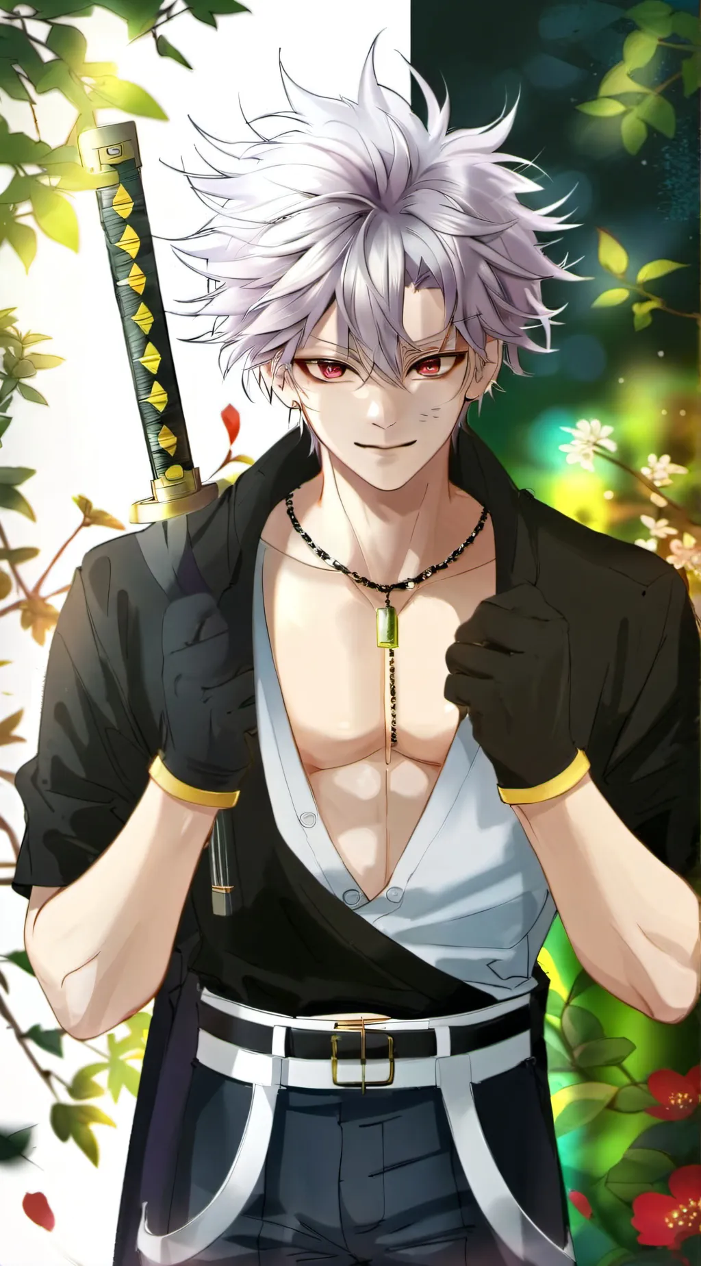 ai character: Sanemi  background
