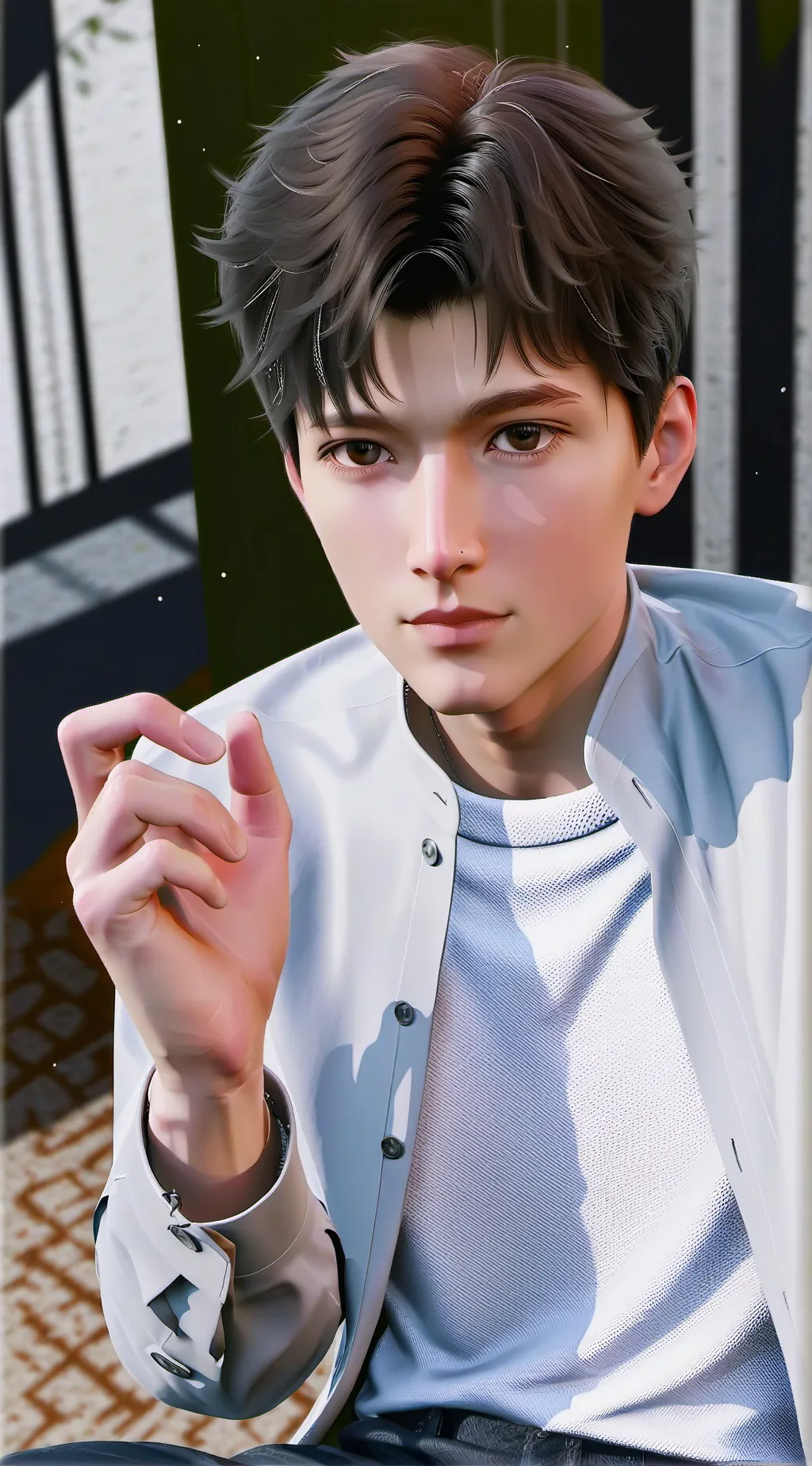 ai character: charlie background