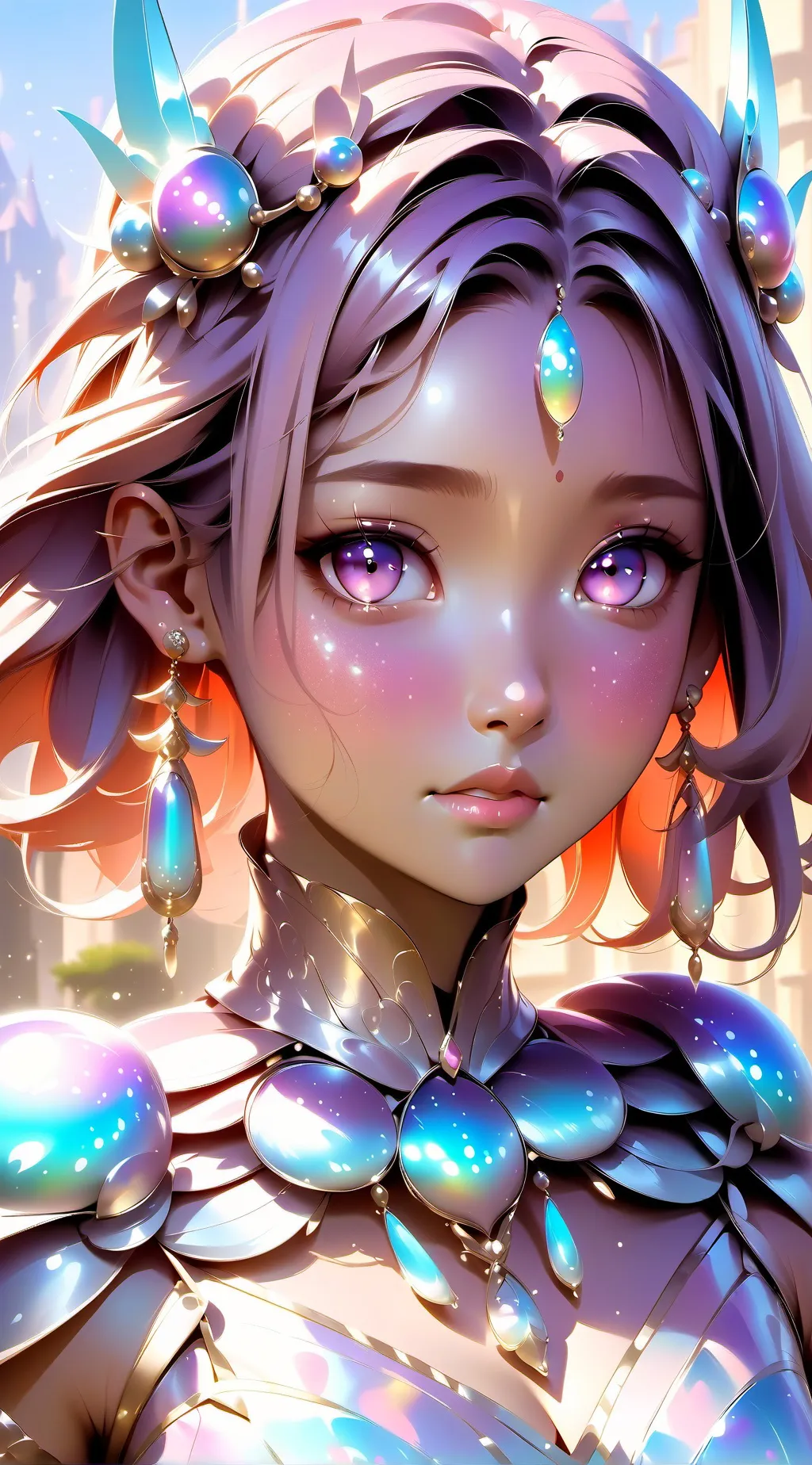 ai character: Aqua  background