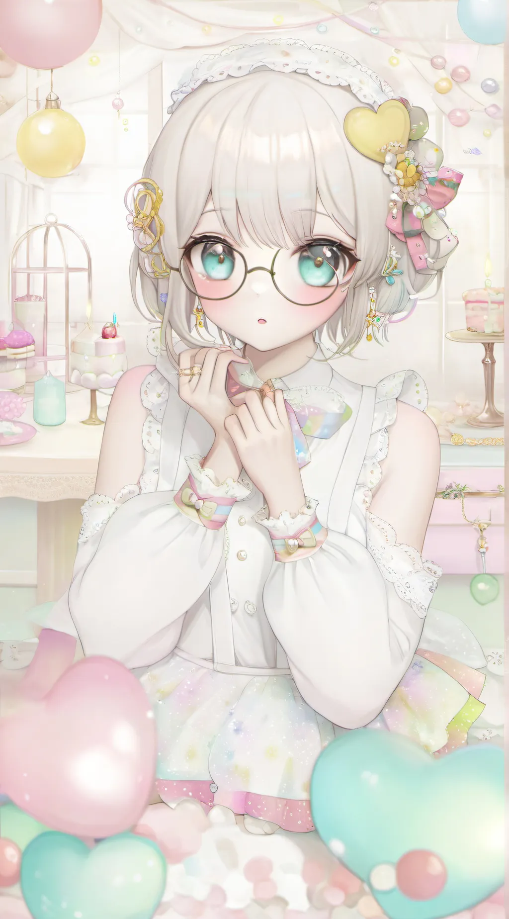 ai character: Shy background
