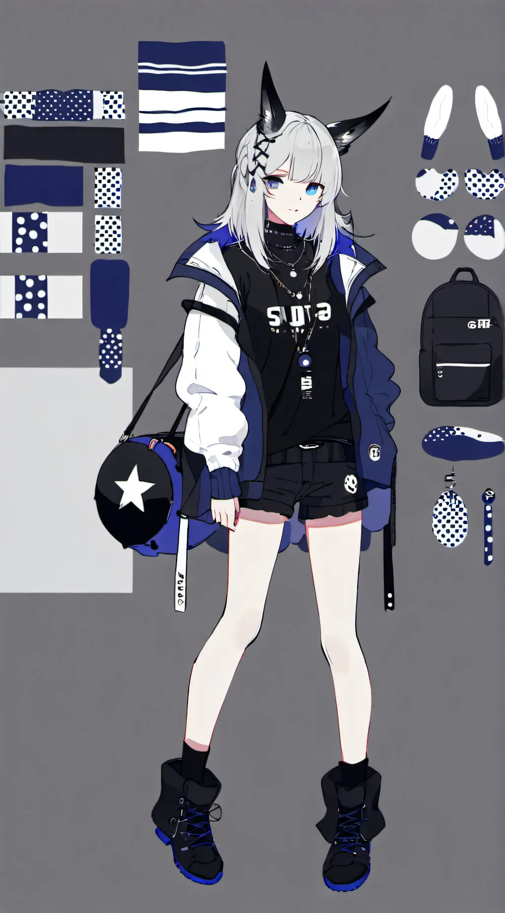 ai character: dame background