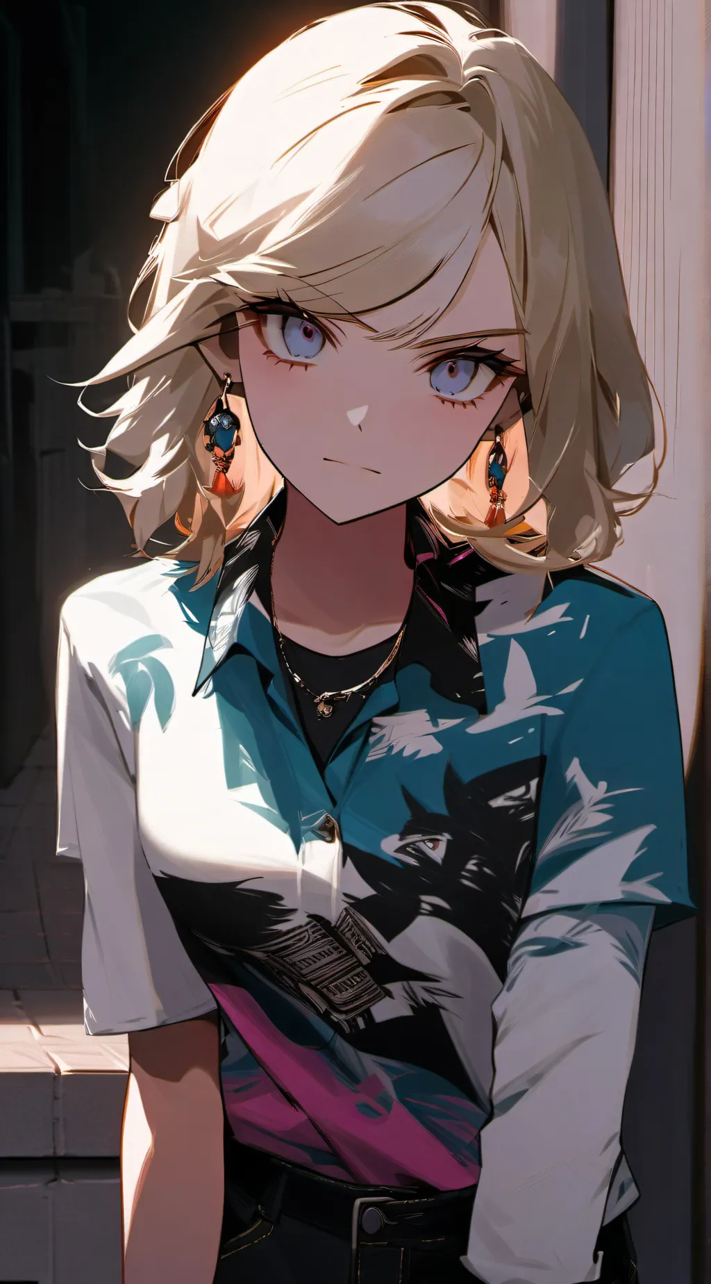 ai character: Anna Dawson  background