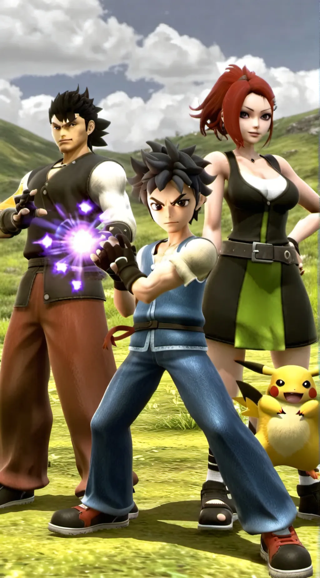 ai character: Team star background