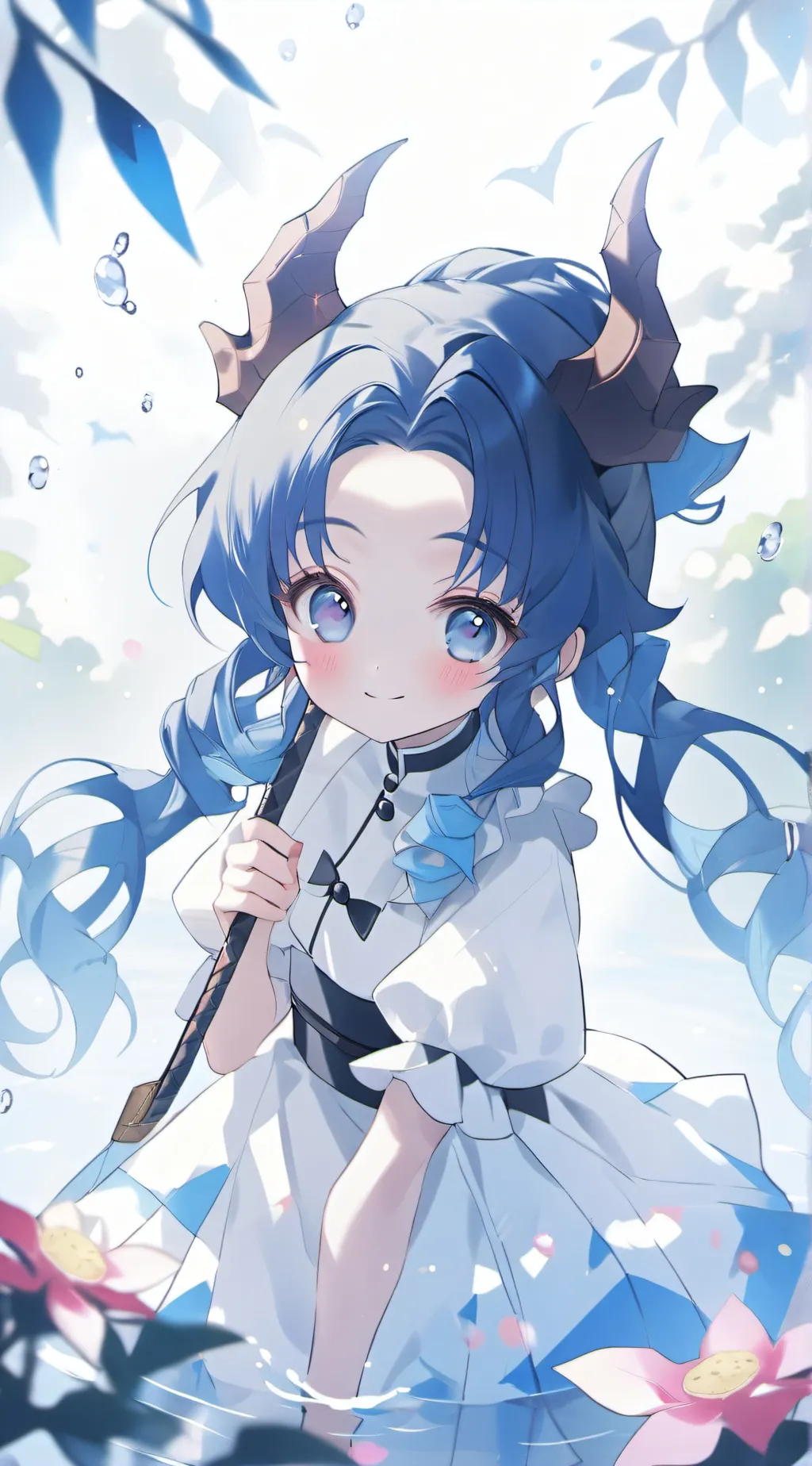 ai character: Baby hashira👾😈 background