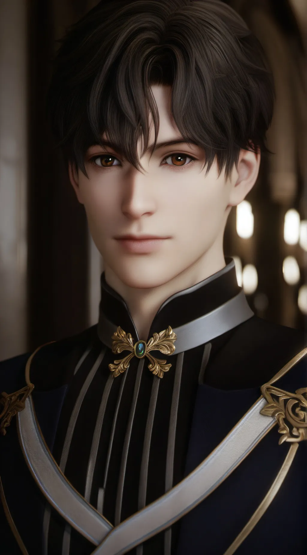 ai character: Luca  background