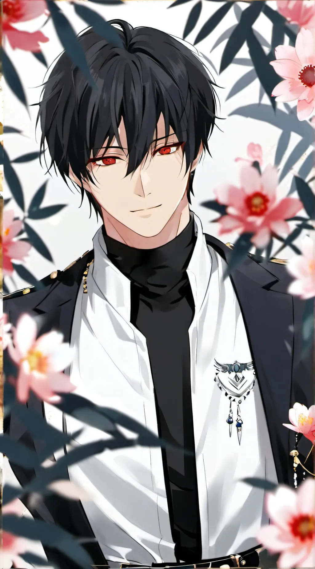 ai character: Лен background