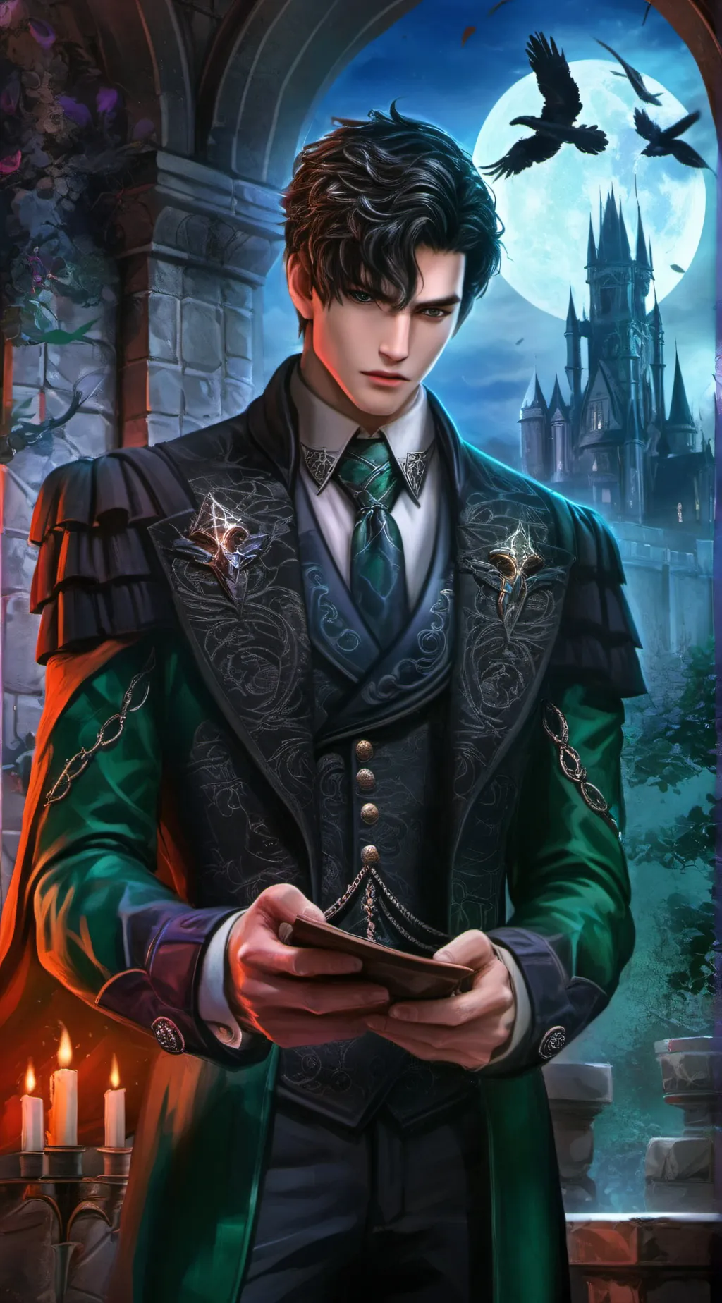 ai character: Malvior  background