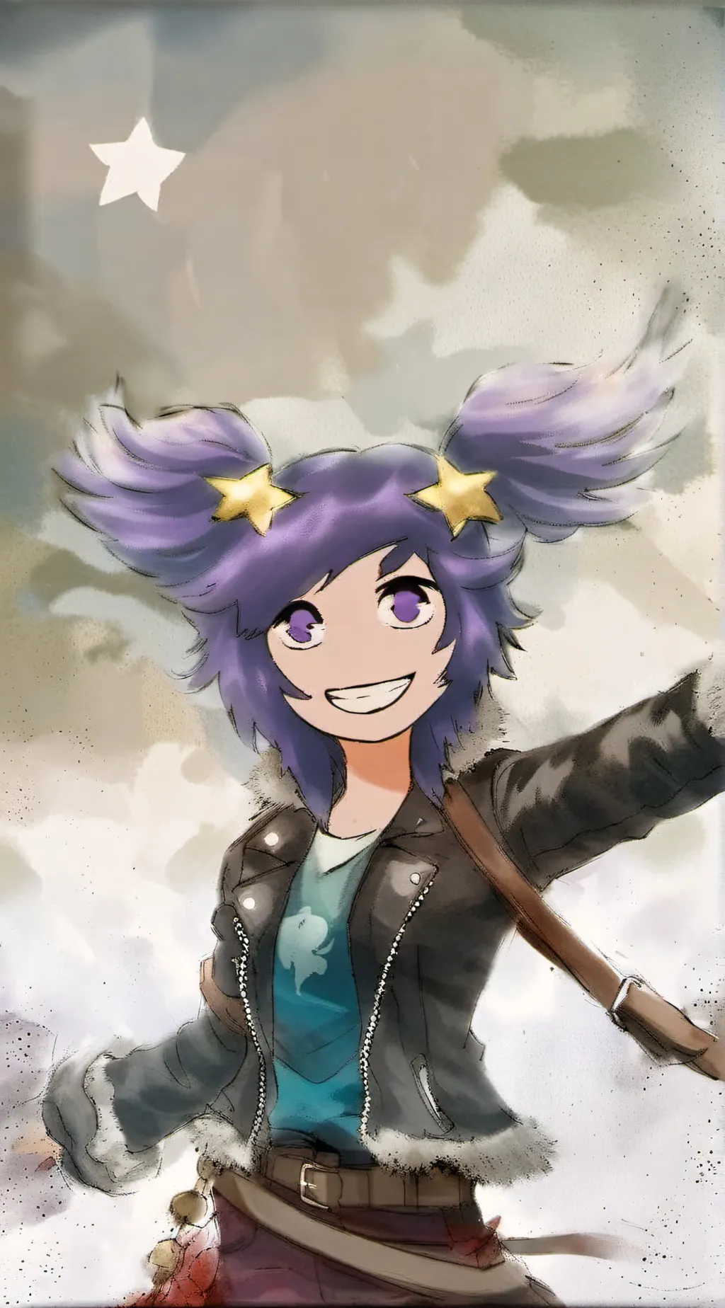 ai character: star background