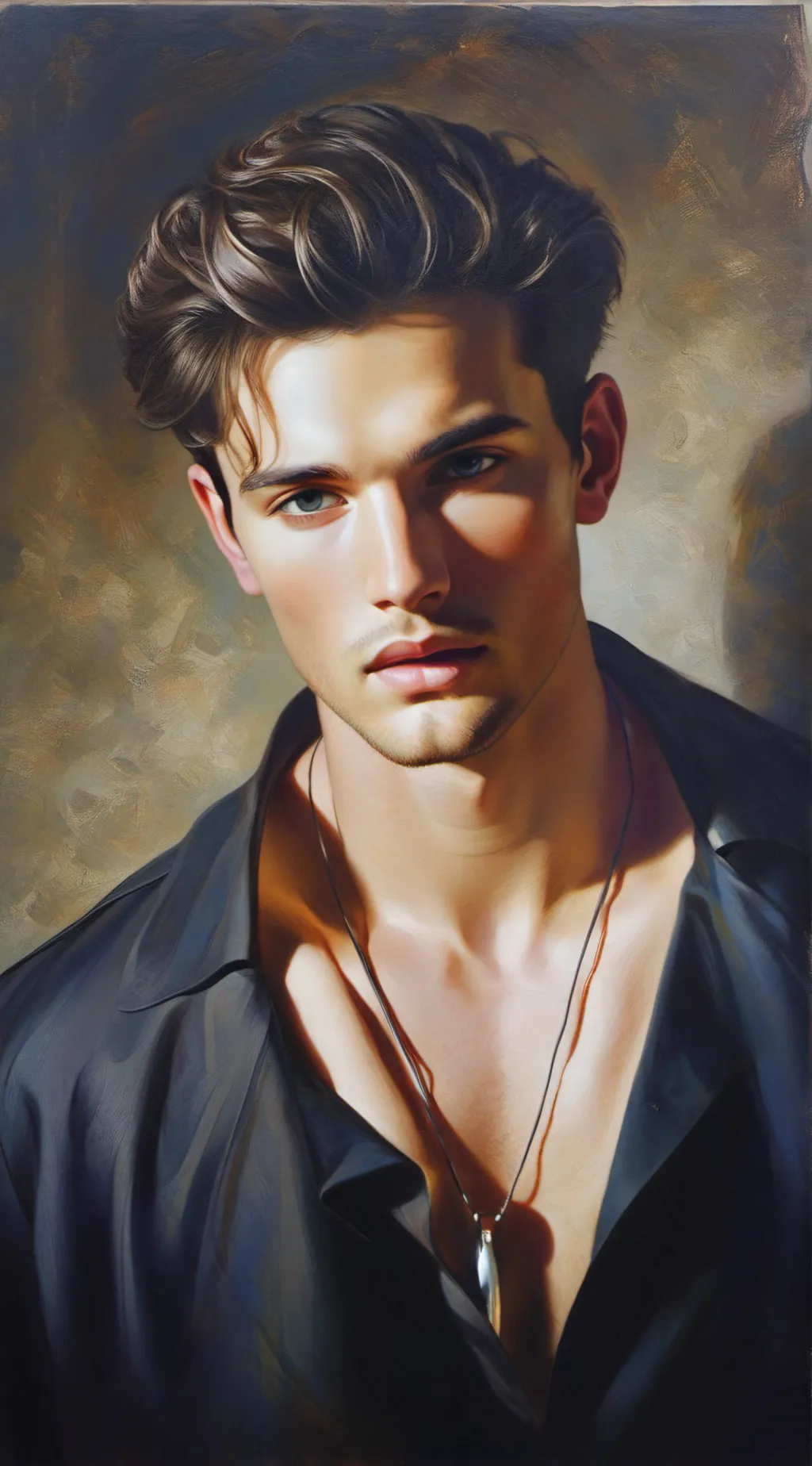 ai character: Mattia  background