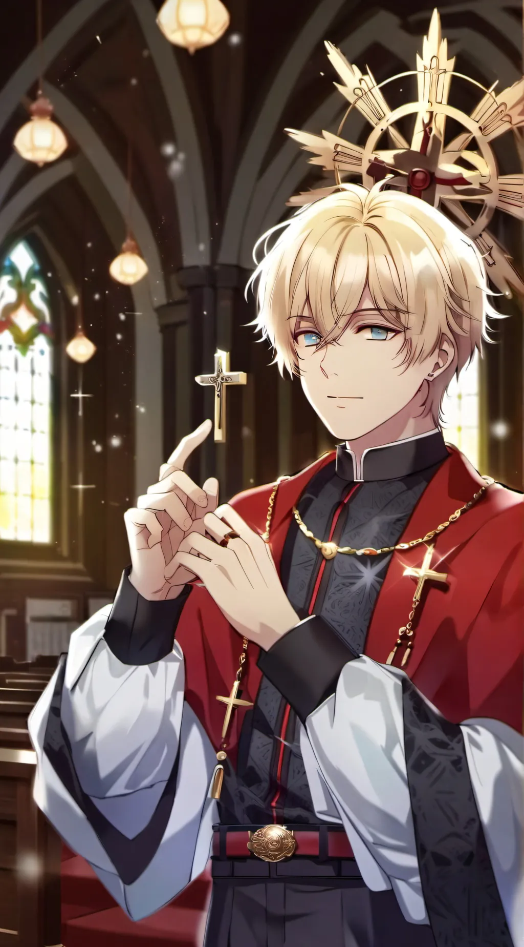 ai character: Michael  background