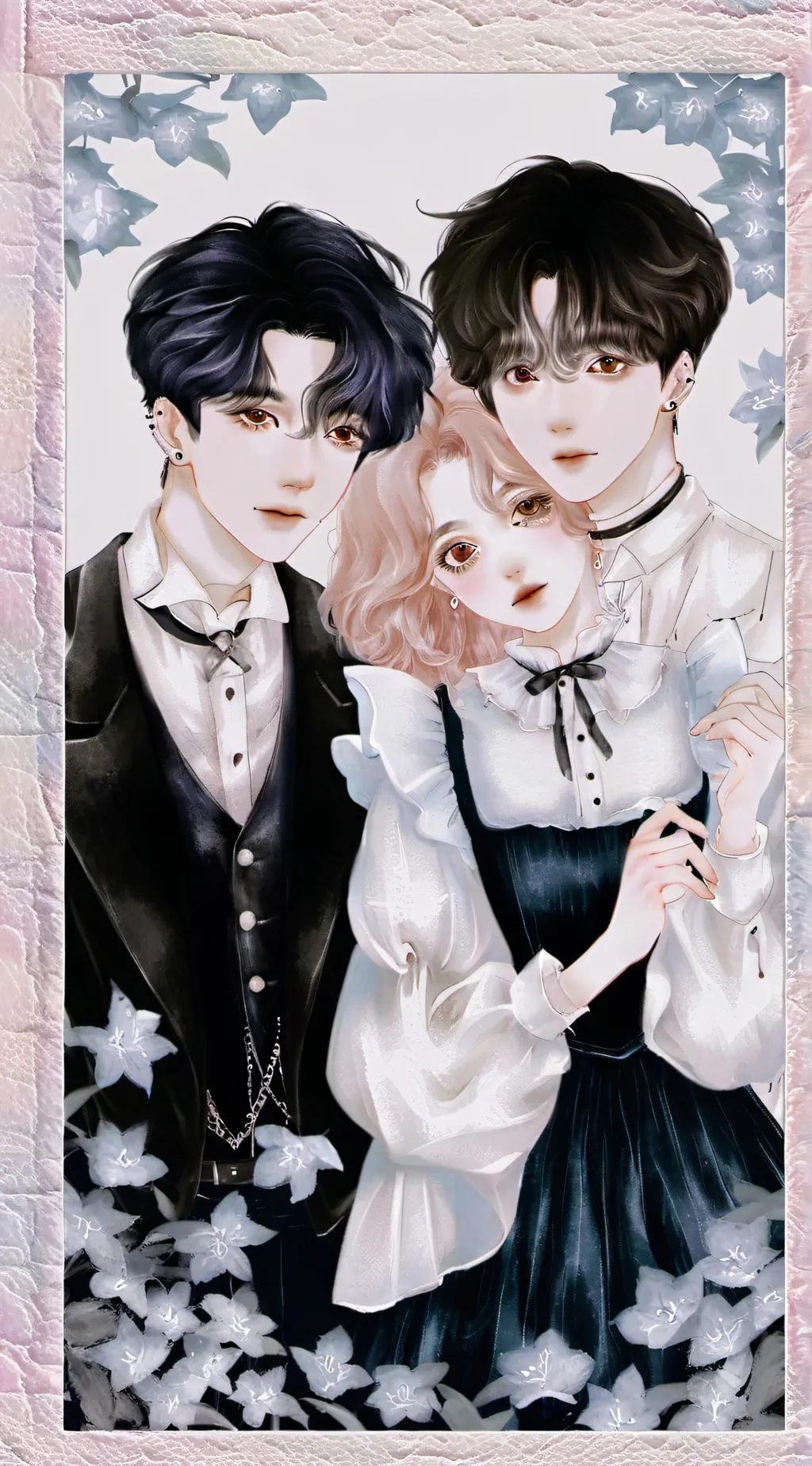 ai character: Louis and AlexLucy background