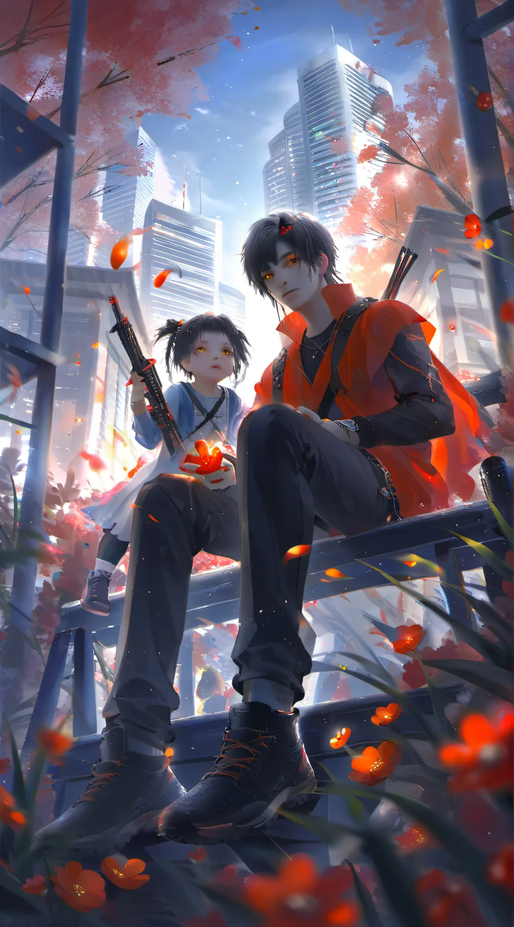 ai character: Hong Kong background
