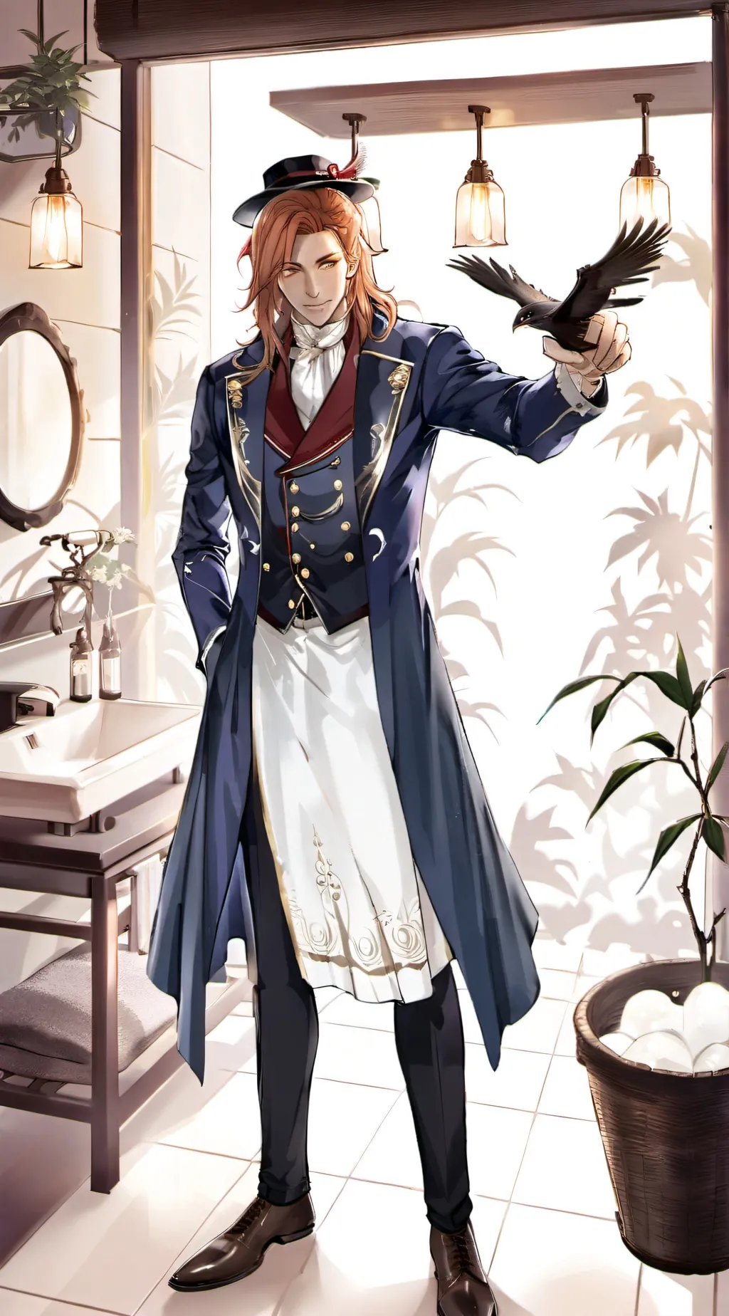 ai character: Nicolae background