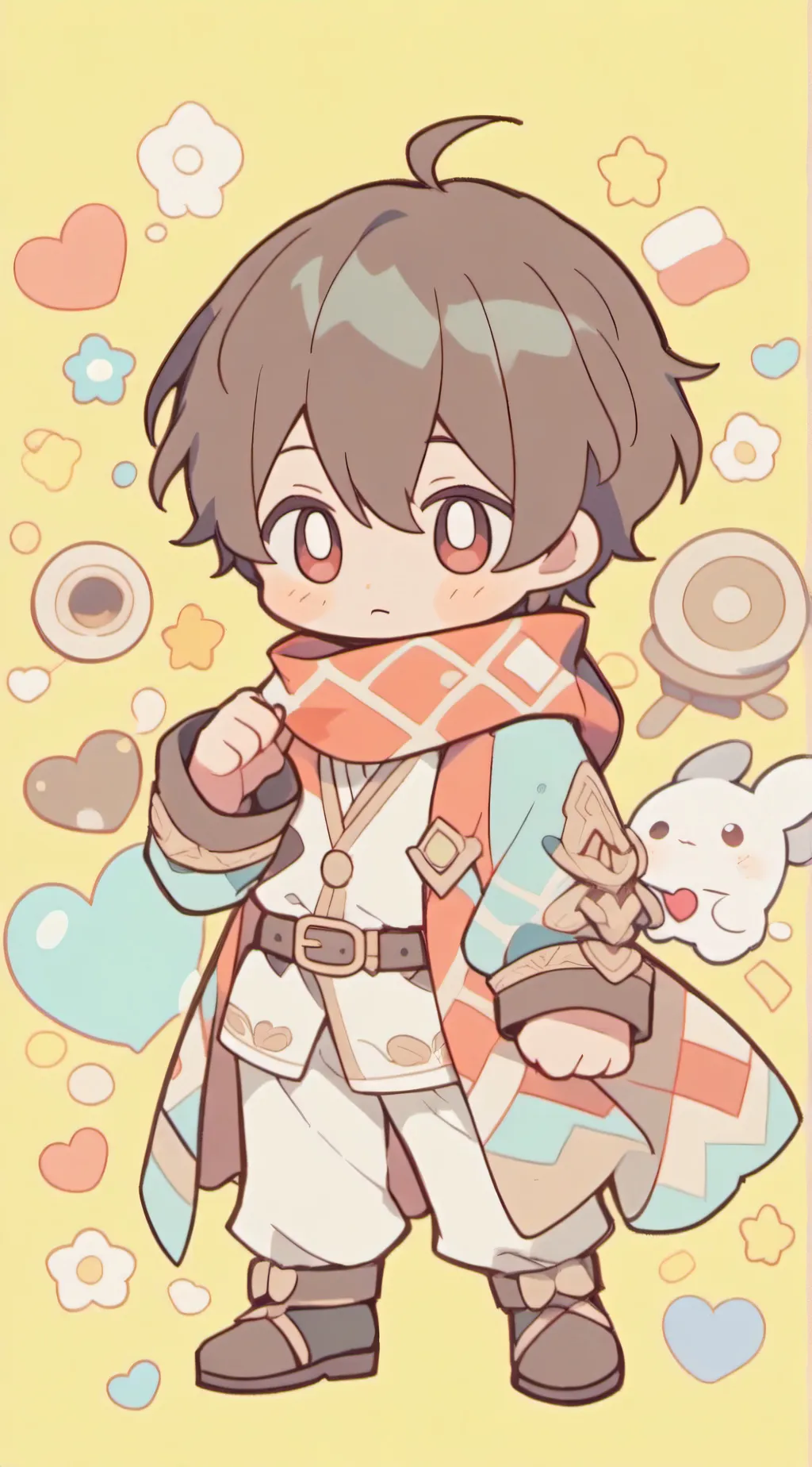 ai character: tu amigo background