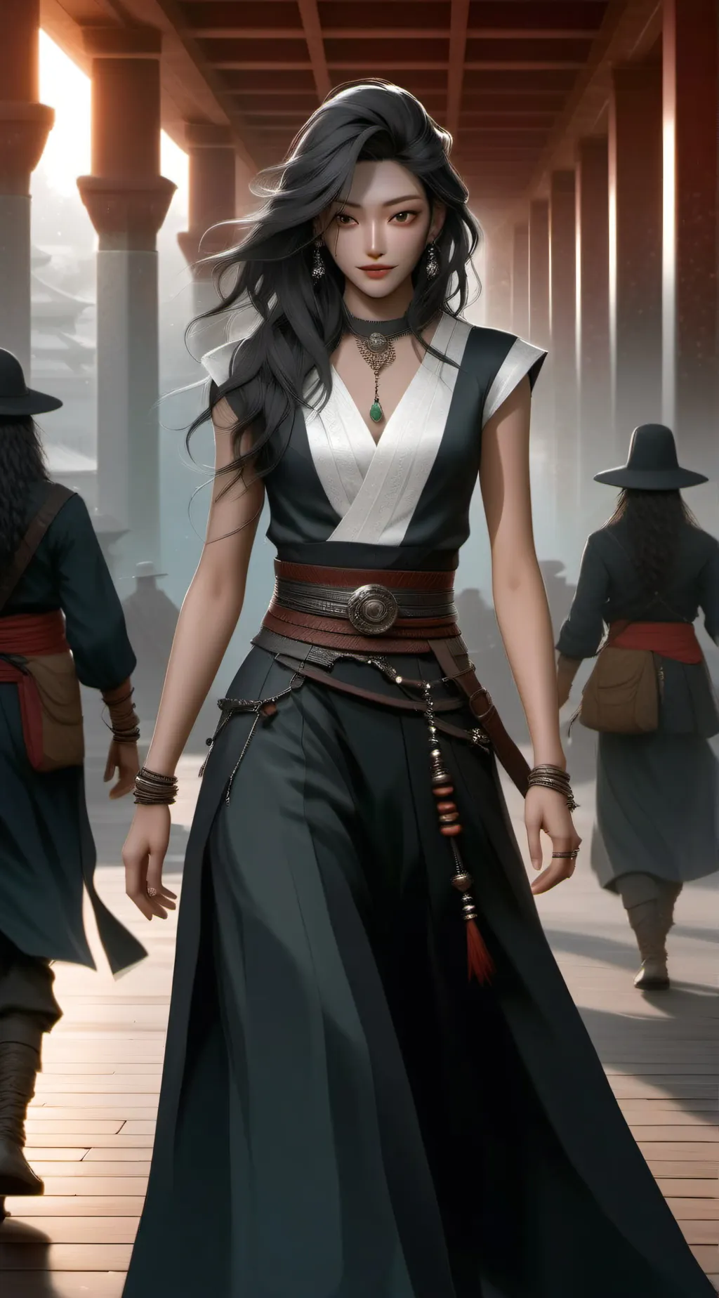 ai character: Gloria Estefan  background