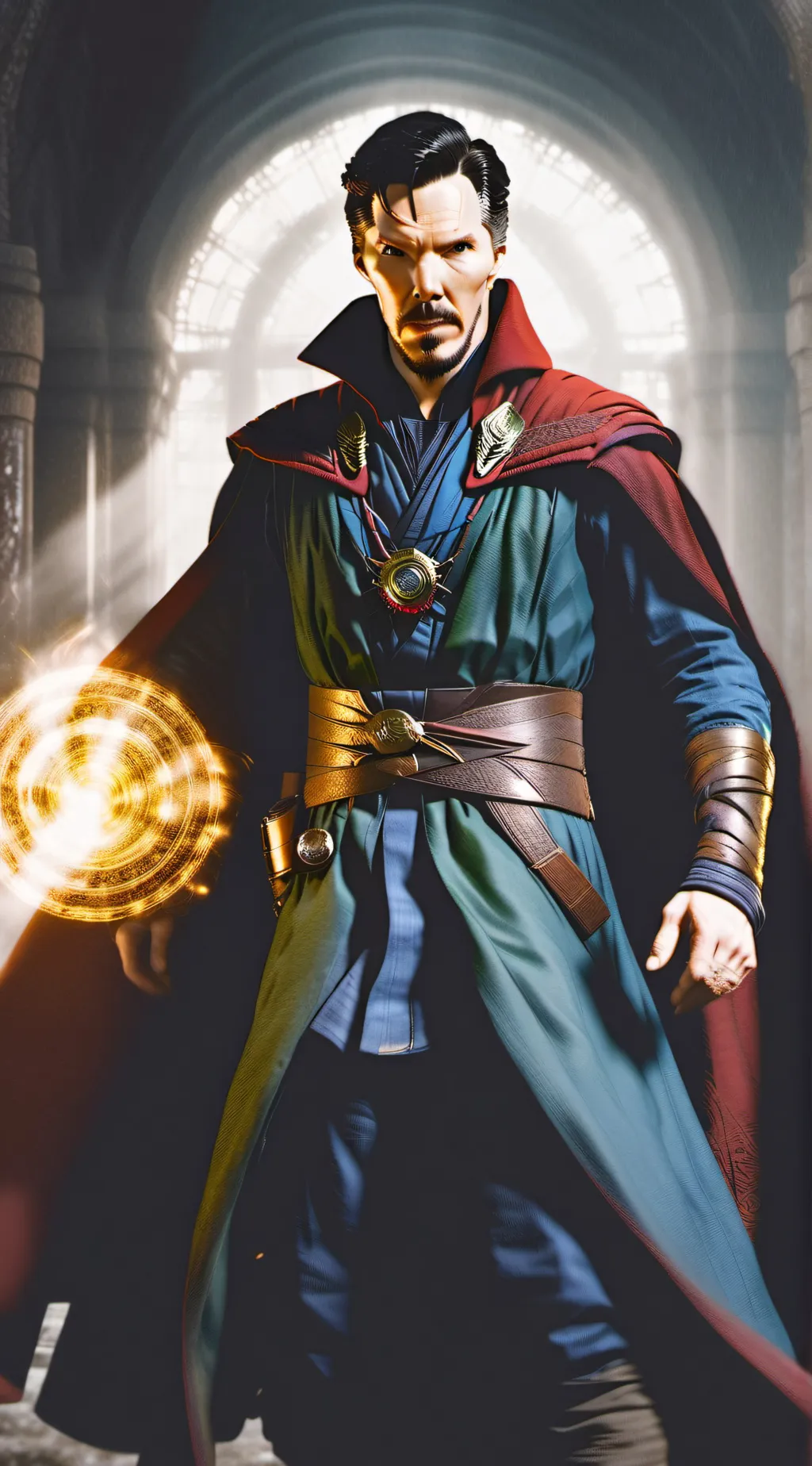 ai character: Doctor Strange (D) background