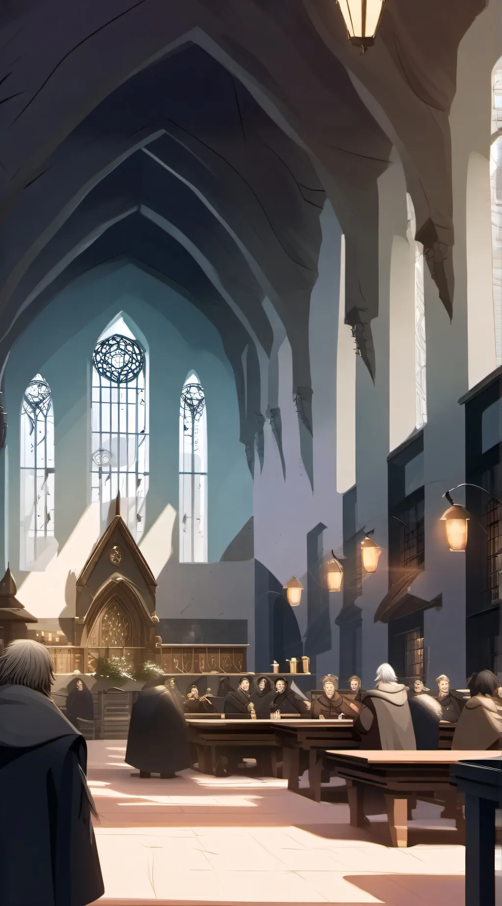 ai character: Hogwarts x X-men background
