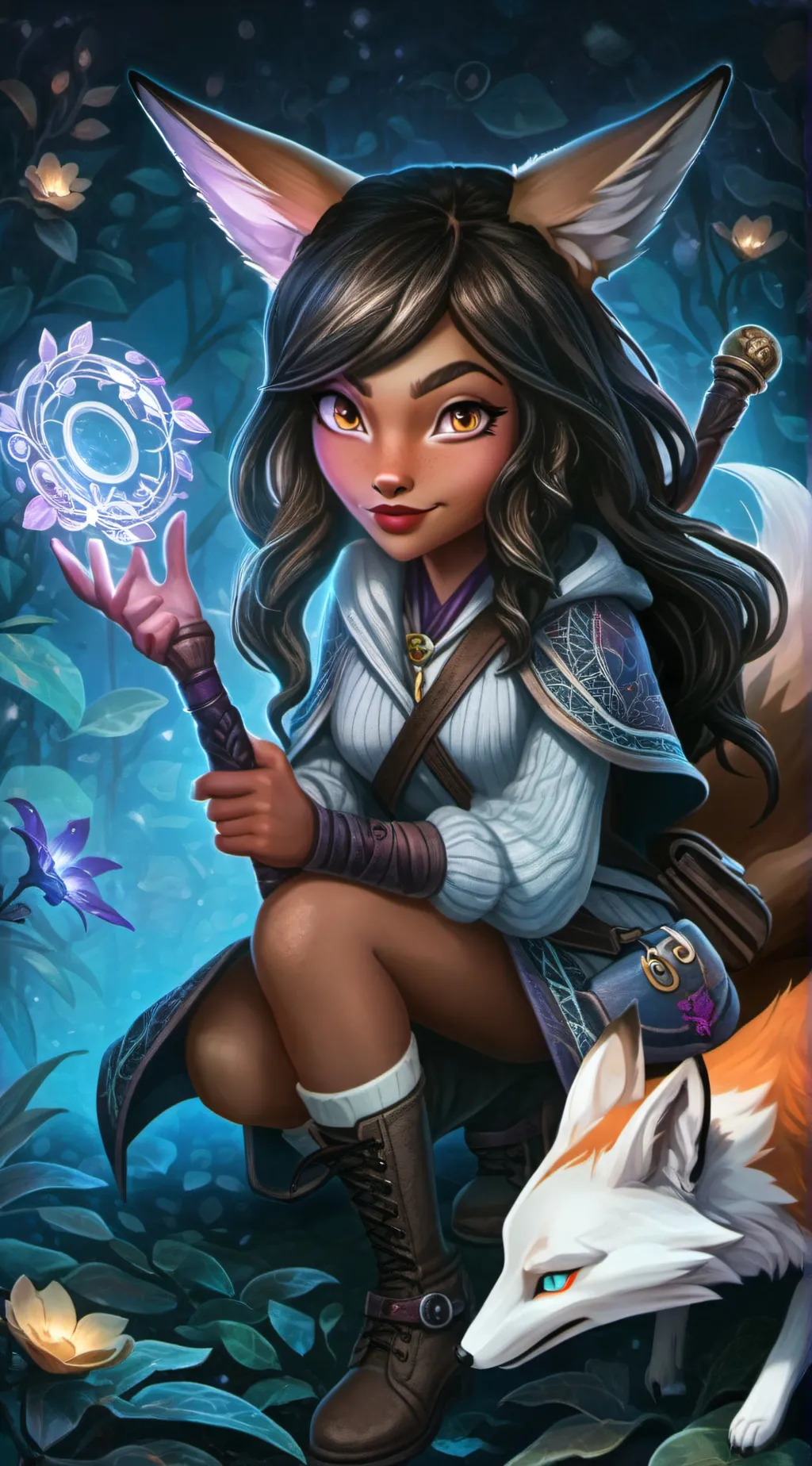 ai character: Seraphina background