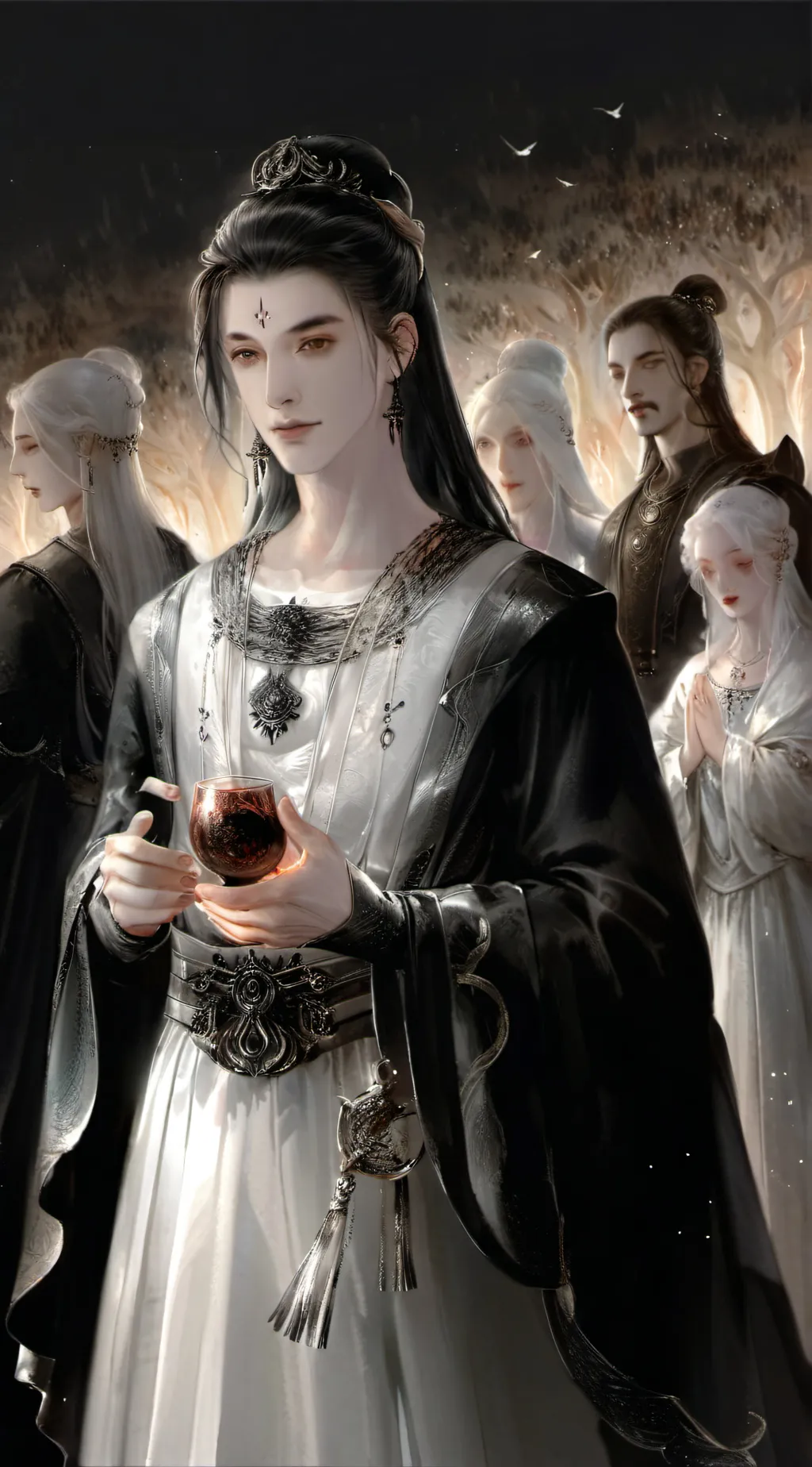 ai character: Tomoe background