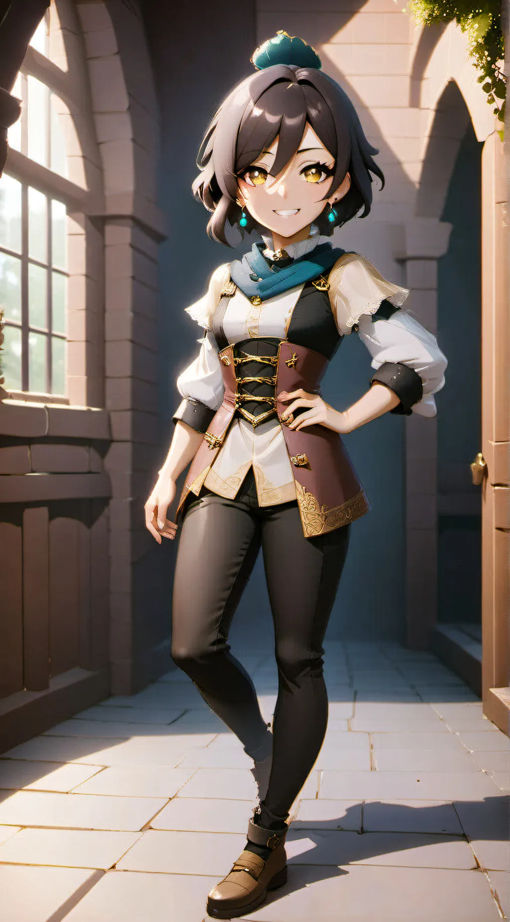 ai character: Sam (MWM) background