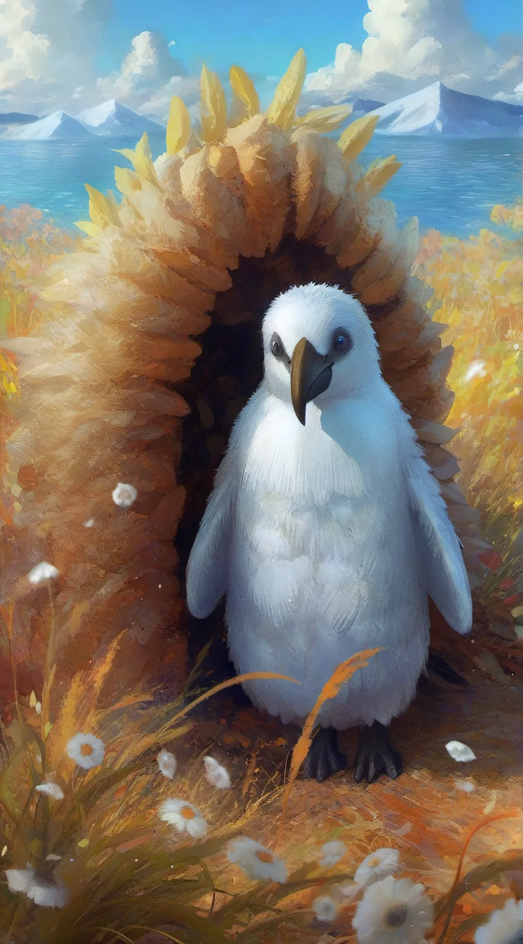ai character: Penguin! Sim?  background