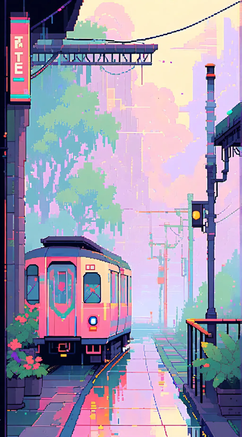 ai character: sus tube background